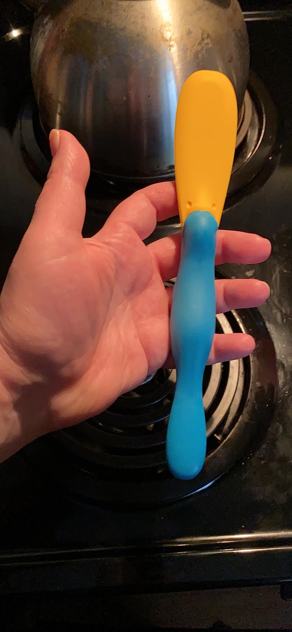 OTOTO Splatypus Jar Spatula for Scooping and Scraping - Unique Fun Cooking Kitchen Gadgets for Foodies - BPA-free & 100% Food Safe - Crepe Spreader - Customer Photo 5