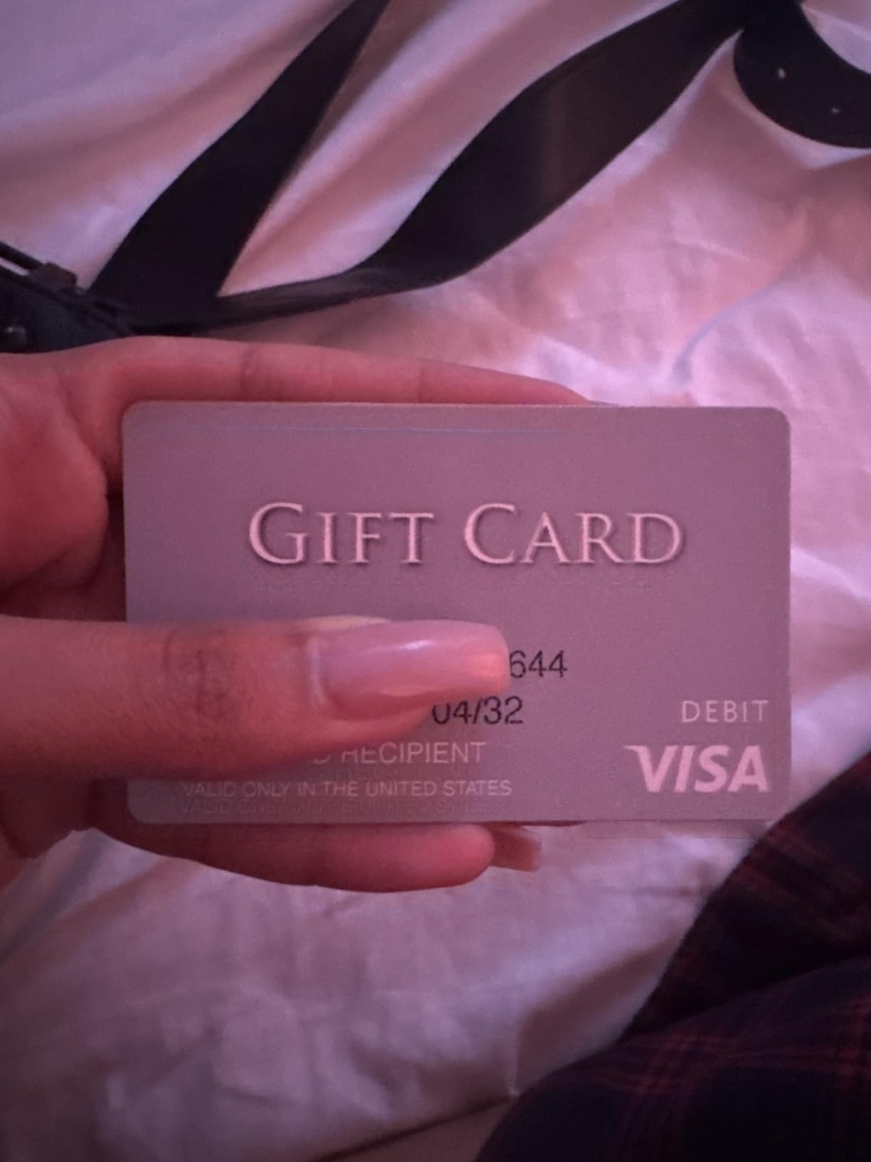 Visa $25 Gift Card (plus $3.95 Purchase Fee) - Customer Photo 1