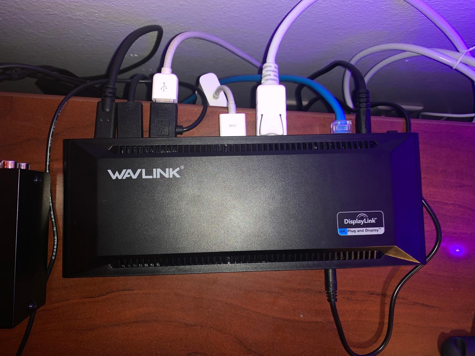 WAVLINK Universal USB C Laptop Docking Station Dual Monitors 5K/4K@60Hz with 65W Host Charging for Thunderbolt 4/3, USB-C Windows, Mac, Chrome, Ubuntu 20.04,22.04(2HDMI, 2DP, 6USB 3.0, 1Gbps Ethernet Customer Review WAVLINK Universal USB C Laptop Docking Station Dual Monitors 5K/4K@60Hz with 65W Host Charging for Thunderbolt 4/3, USB-C Windows, Mac, Chrome, Ubuntu 20.04,22.04(2HDMI, 2DP, 6USB 3.0, 1Gbps Ethernet - Customer Photo 2
