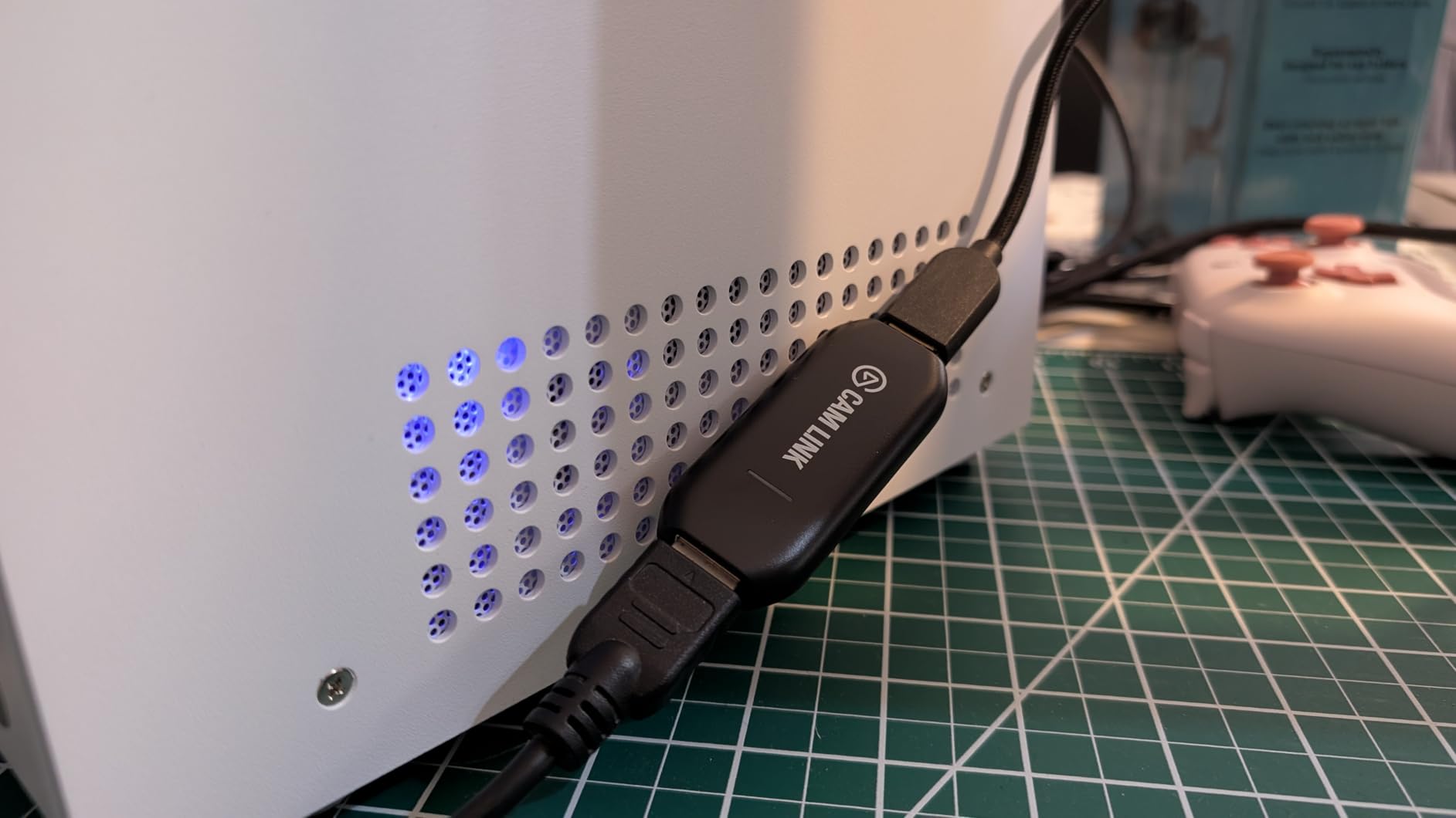 Elgato Cam Link 4K – External Capture Card for DSLR & Camcorder, ActionCam as Webcam, Meet/Stream/Record in 1080p60 or 4K30/4K60, Easy Connect for OBS/Zoom/Discord – HDMI to USB 3.0, PC/Mac/iPad Customer Review Elgato Cam Link 4K – External Capture Card for DSLR & Camcorder, ActionCam as Webcam, Meet/Stream/Record in 1080p60 or 4K30/4K60, Easy Connect for OBS/Zoom/Discord – HDMI to USB 3.0, PC/Mac/iPad - Customer Photo 4