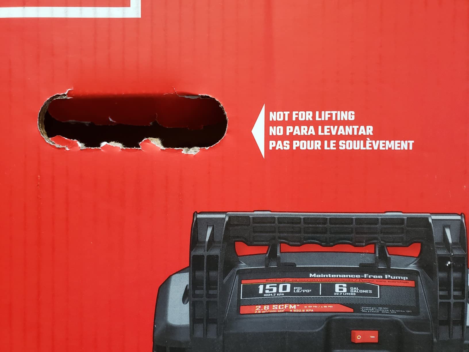 CRAFTSMAN Brad Nailer and Air Compressor Combo Kit With Hose (CMEC1KIT18) - Customer Photo 1