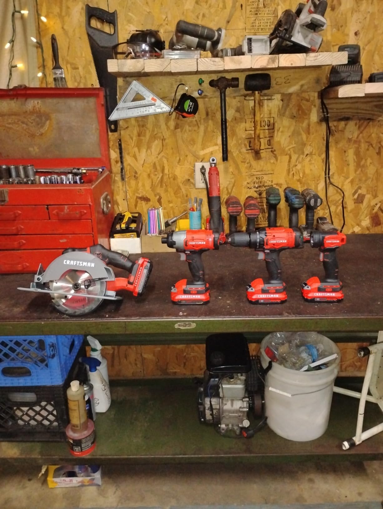 CRAFTSMAN V20 MAX Power Tool Combo Kit, 4-Tool Cordless Power Tool Set (CMCK401D2AM) - Customer Photo 2