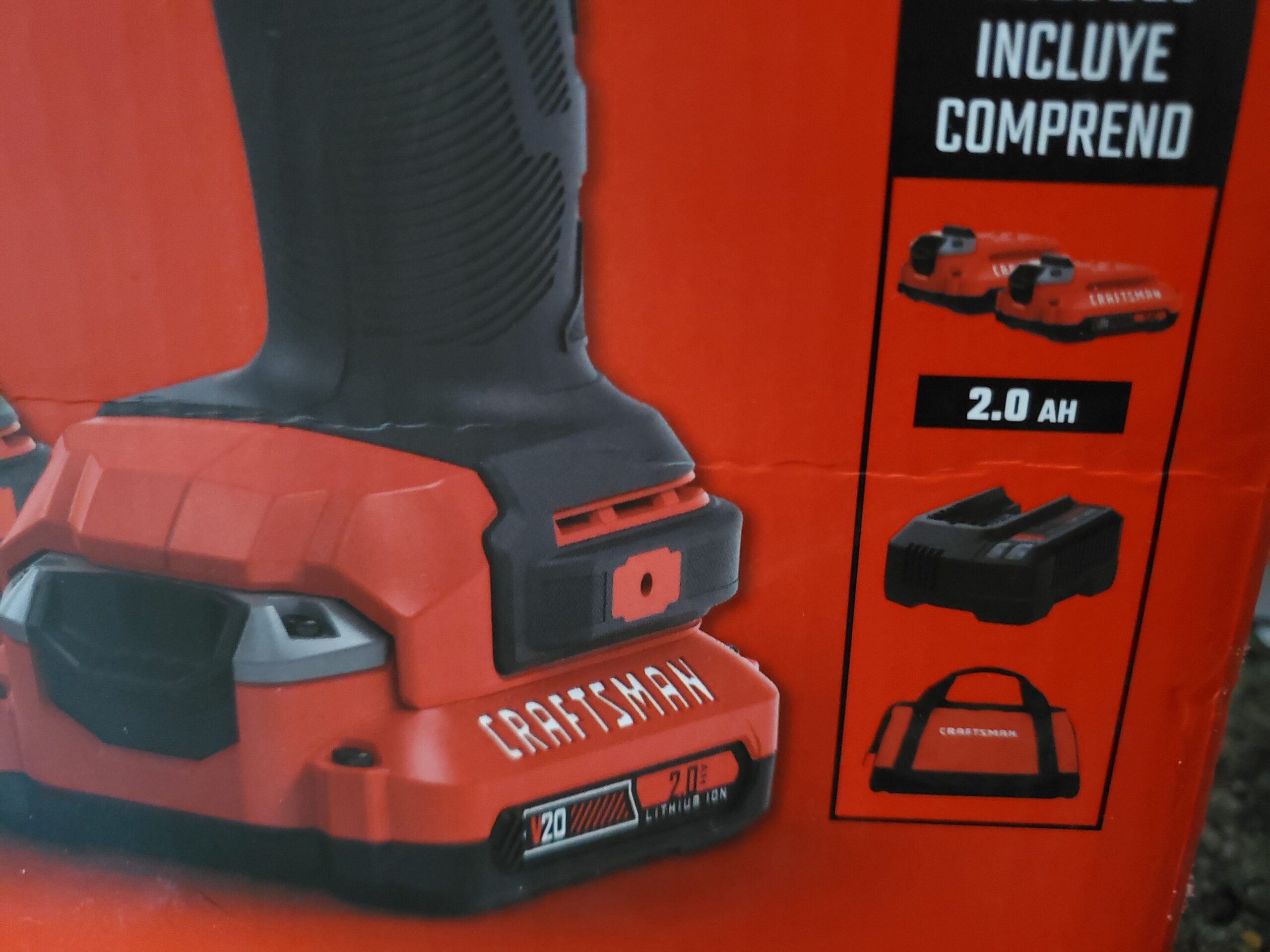 CRAFTSMAN V20 MAX Power Tool Combo Kit, 4-Tool Cordless Power Tool Set (CMCK401D2AM) - Customer Photo 4