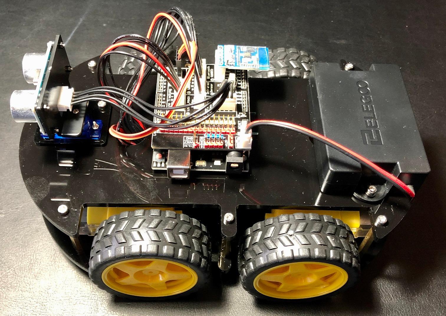 ELEGOO UNO R3 Smart Robot Car Kit V4 for Arduino Robotics for Kids Ages 8-12 12-16 STEM Science Kits Coding Gifts for 8 9 10 11 12 13 14 15 16 Year Old Boys Girls Teens Cool Engineering Building Toys - Customer Photo 5