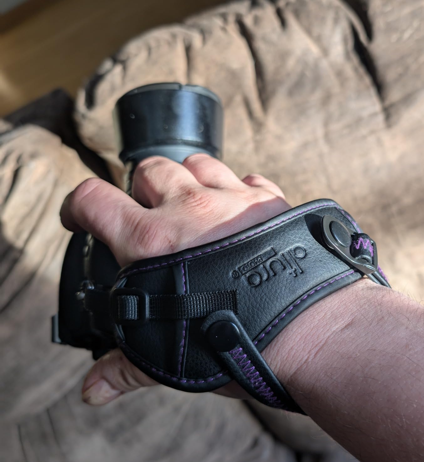 Altura Photo Camera Hand Strap - Rapid Fire Secure Grip, Padded Wrist Straps for Photographers for DSLR and Mirrorless Cameras Customer Review Altura Photo Camera Hand Strap - Rapid Fire Secure Grip, Padded Wrist Straps for Photographers for DSLR and Mirrorless Cameras - Customer Photo 2