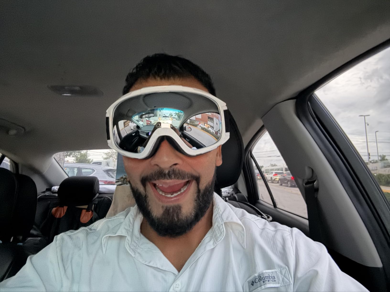 findway Ski Goggles OTG - Over Glasses Snow/Snowboard Goggles for Men, Women & Youth - 100% UV Protection - Customer Photo 2