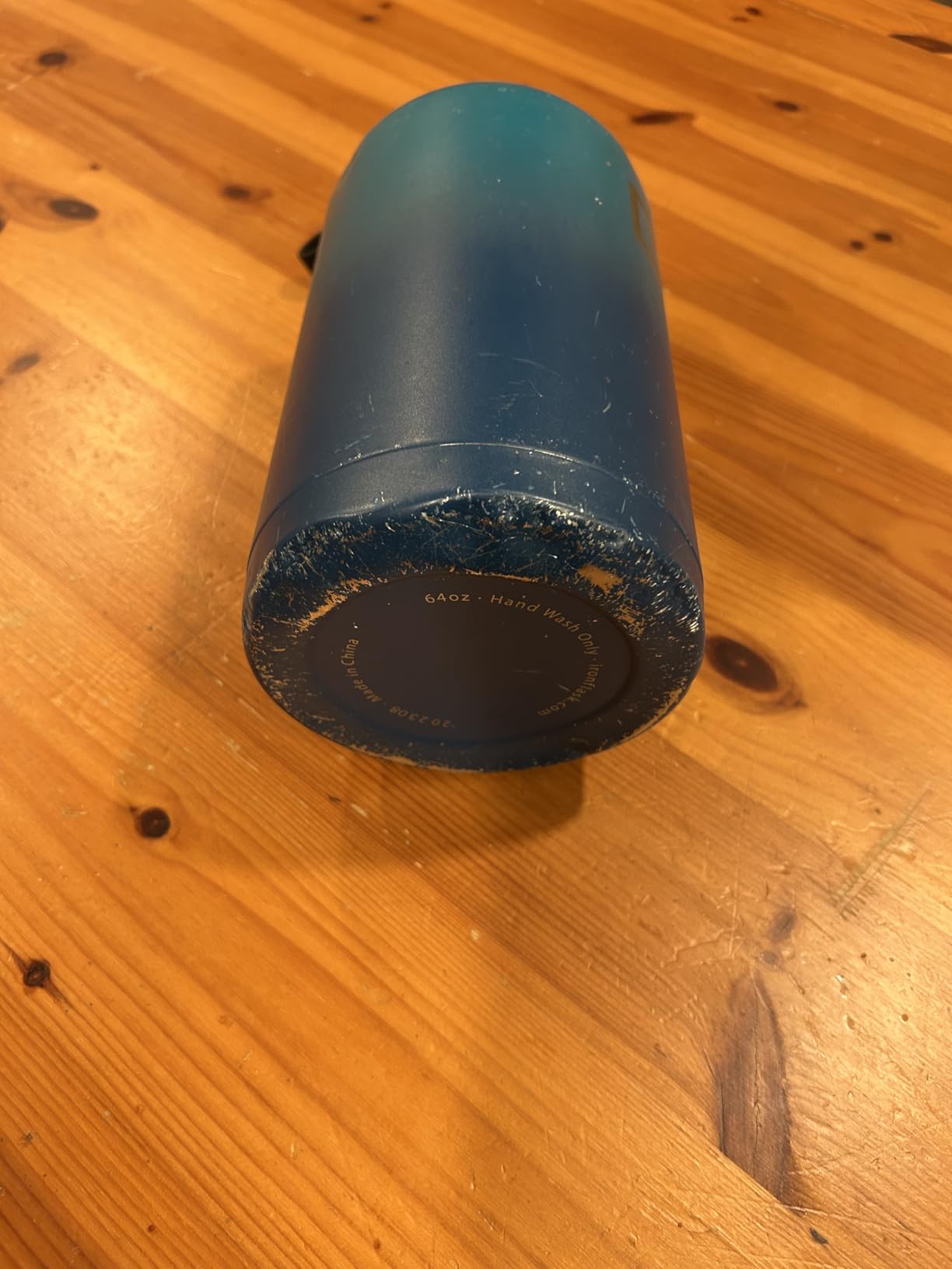 IRON °FLASK Camping & Hiking Hydration Flask with Straw, Wide Mouth Insulated Stainless Steel Sports Water Bottle - 40 oz Midnight Black Customer Review IRON °FLASK Camping & Hiking Hydration Flask with Straw, Wide Mouth Insulated Stainless Steel Sports Water Bottle - 40 oz Midnight Black - Customer Photo 2