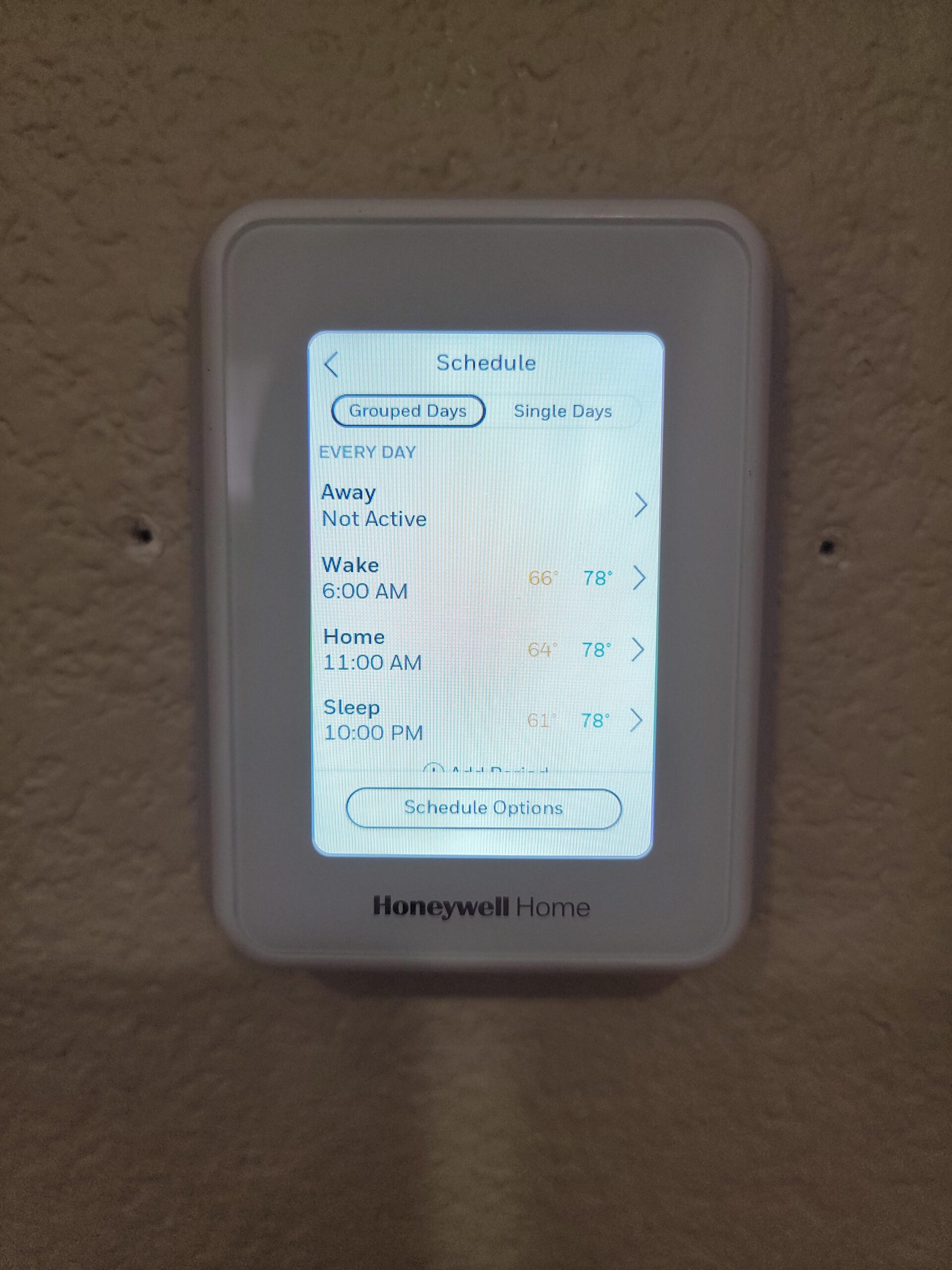 Honeywell Home T9 WiFi Smart Thermostat with 1 Smart Room Sensor, Touchscreen Display, White Customer Review Honeywell Home T9 WiFi Smart Thermostat with 1 Smart Room Sensor, Touchscreen Display, White - Customer Photo 2