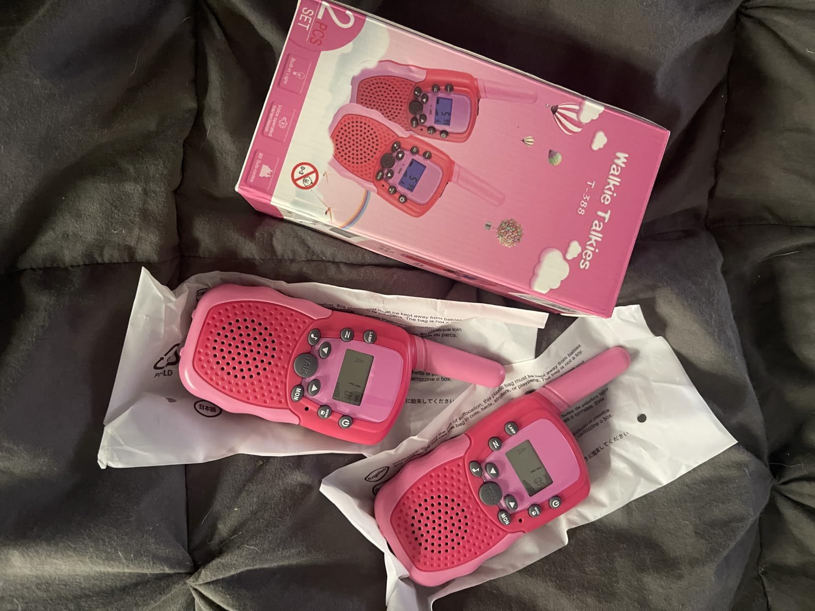 Selieve Toys for 3-12 Year Old Boys Girls, Walkie Talkies for Kids 22 Channels 2 Way Radio Toy with Backlit LCD Flashlight, 3 Miles Range for Outside, Camping, Hiking - Customer Photo 3