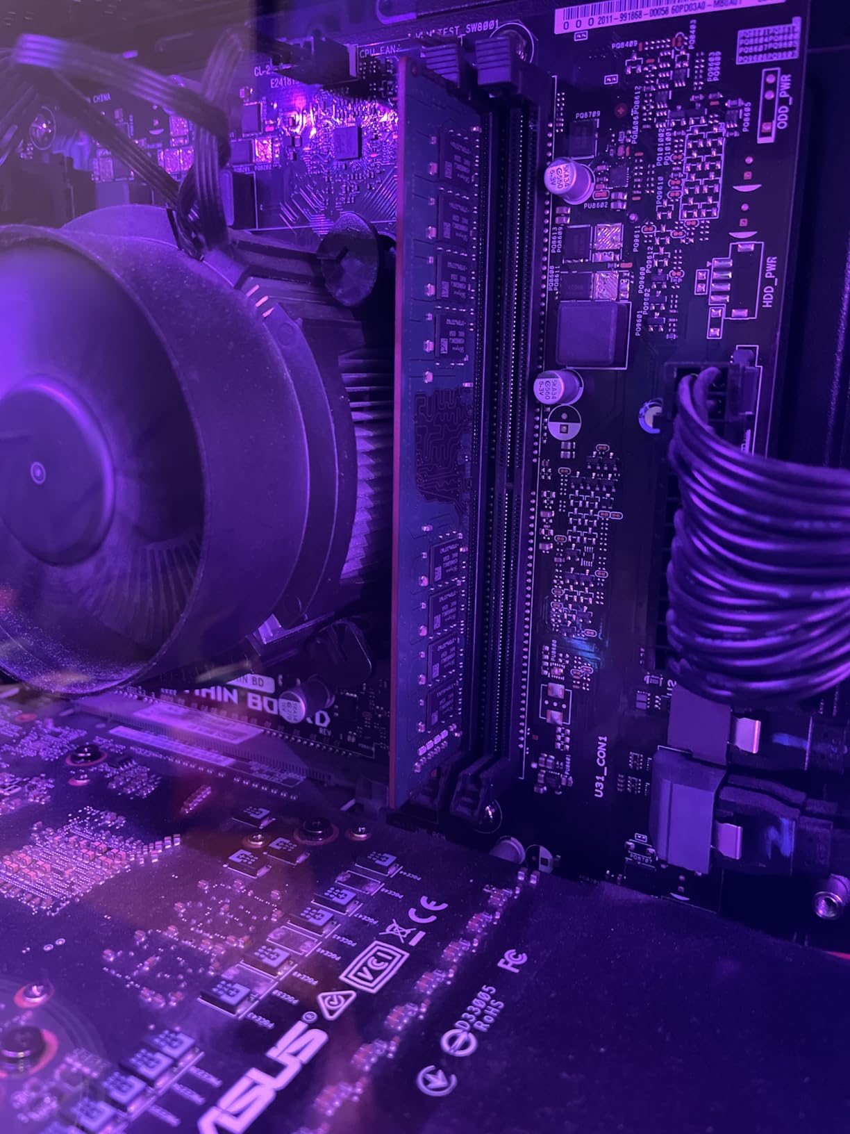 CORSAIR Vengeance LPX DDR4 RAM 32GB (2x16GB) 3200MHz CL16-20-20-38 1.35V Intel AMD Desktop Computer Memory - Black (CMK32GX4M2E3200C16) Customer Review CORSAIR Vengeance LPX DDR4 RAM 32GB (2x16GB) 3200MHz CL16-20-20-38 1.35V Intel AMD Desktop Computer Memory - Black (CMK32GX4M2E3200C16) - Customer Photo 3