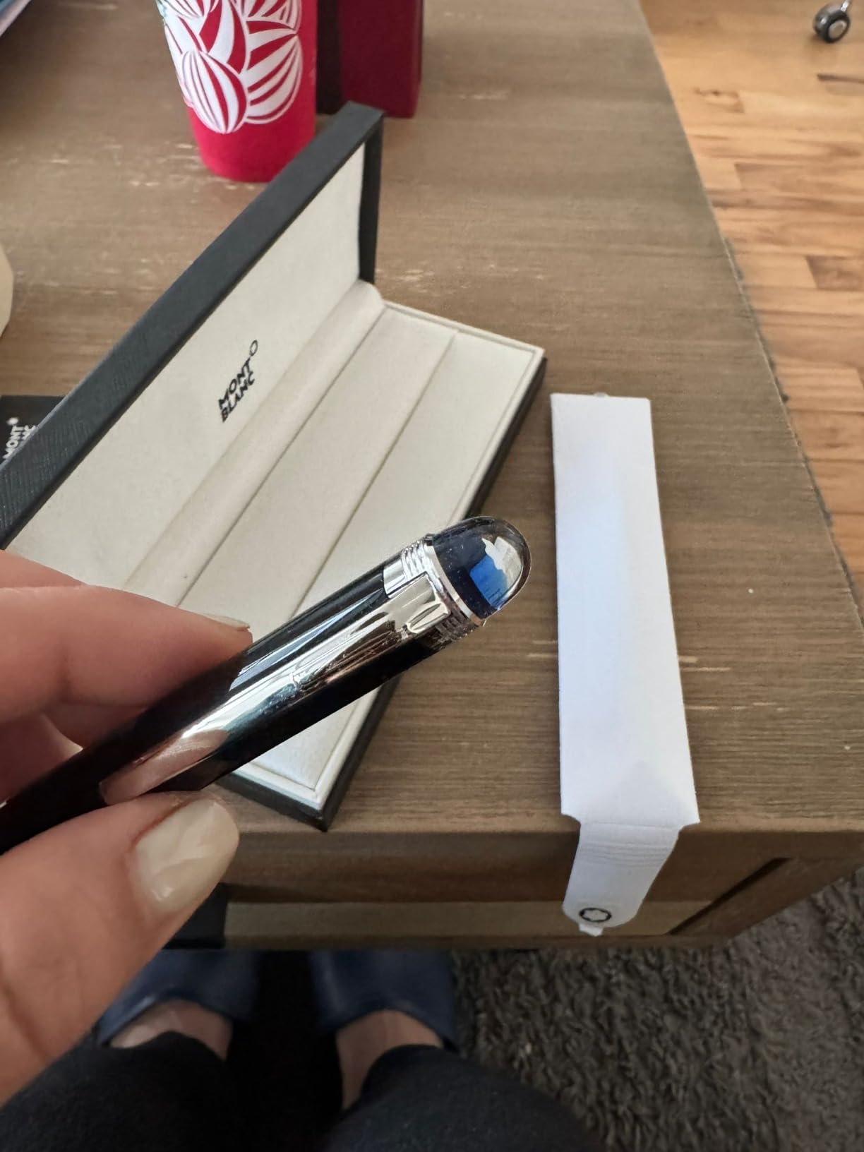 Starwalker Resin Line - Blue Cap Ballpoint No 118848 - Customer Photo 1