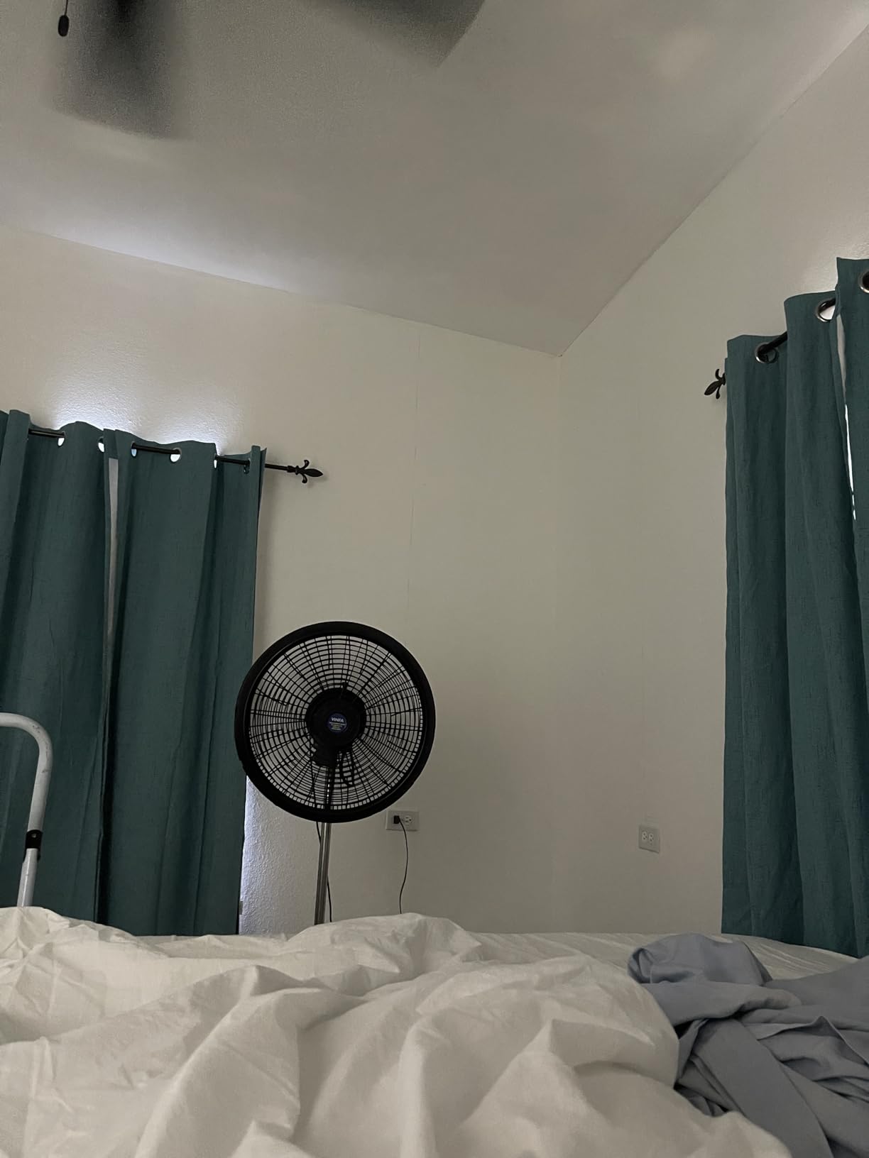 PrinceDeco Natural Linen Curtains 100% Blackout Linen Curtains for Bedroom Full Blackout Curtains 84 Inches Long Living Room Thermal Insulated Light Blocking Curtain Drapes White Backing, 2 Panels - Customer Photo 3