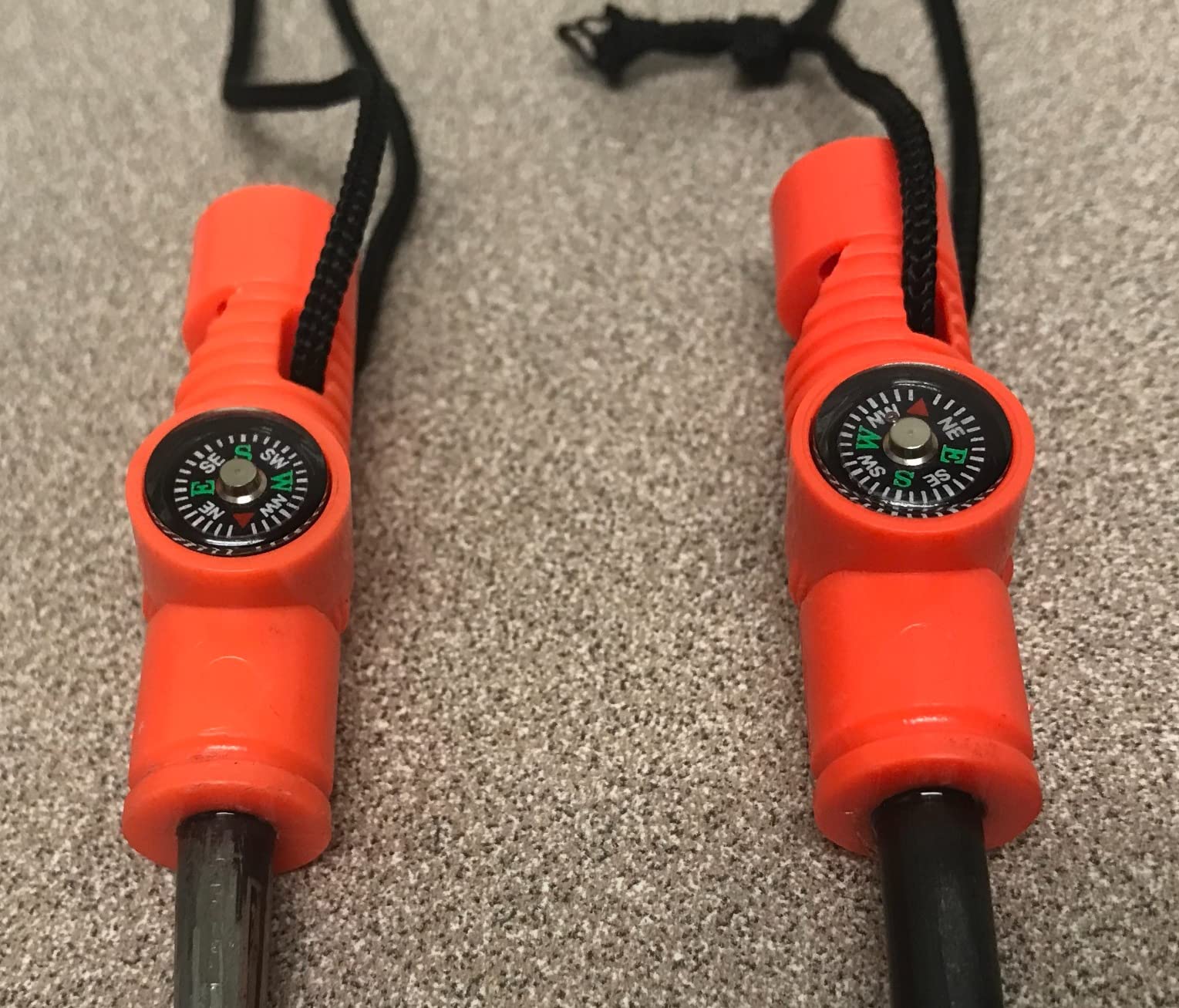 AOFAR Fire Starter AF-381/AF-381plus Fire Steel with Paracord and Whistle for Camping, Hiking, Hunting, Backpacking, Boating, Emergency Rescue - Customer Photo 2