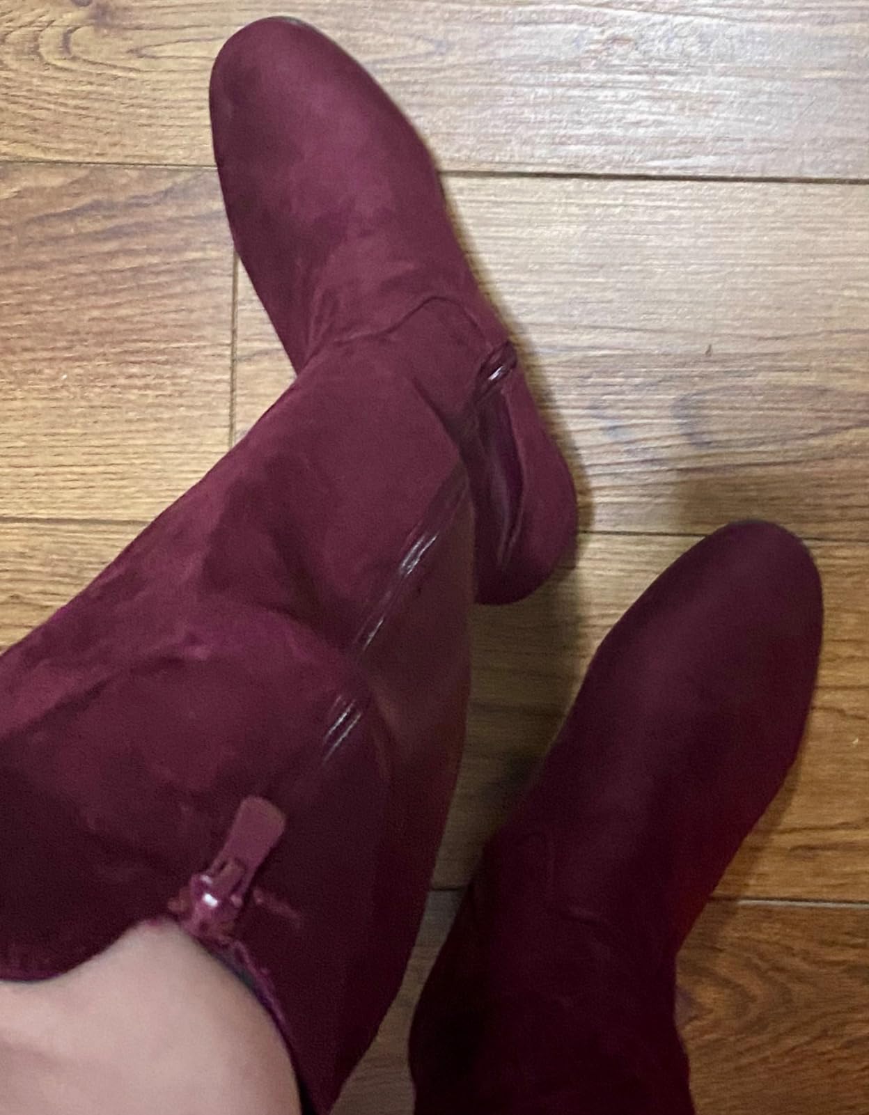 DREAM PAIRS Women's Knee High Stretchy Fashion Boots - Customer Photo 4