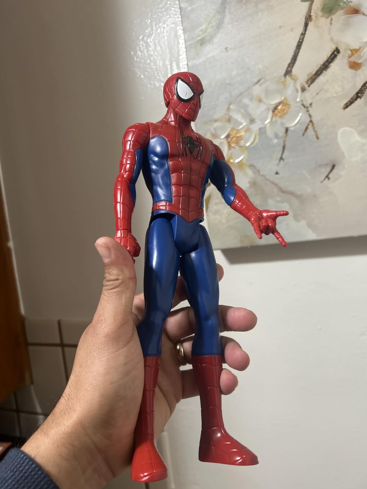 Marvel Titan Hero Series Spider-Man 12-Inch Action Figure with Fx Port - Customer Photo 2