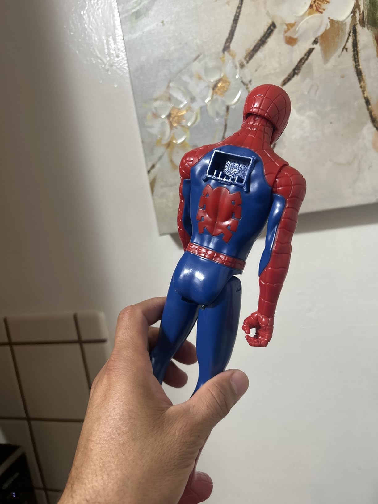 Marvel Titan Hero Series Spider-Man 12-Inch Action Figure with Fx Port - Customer Photo 4