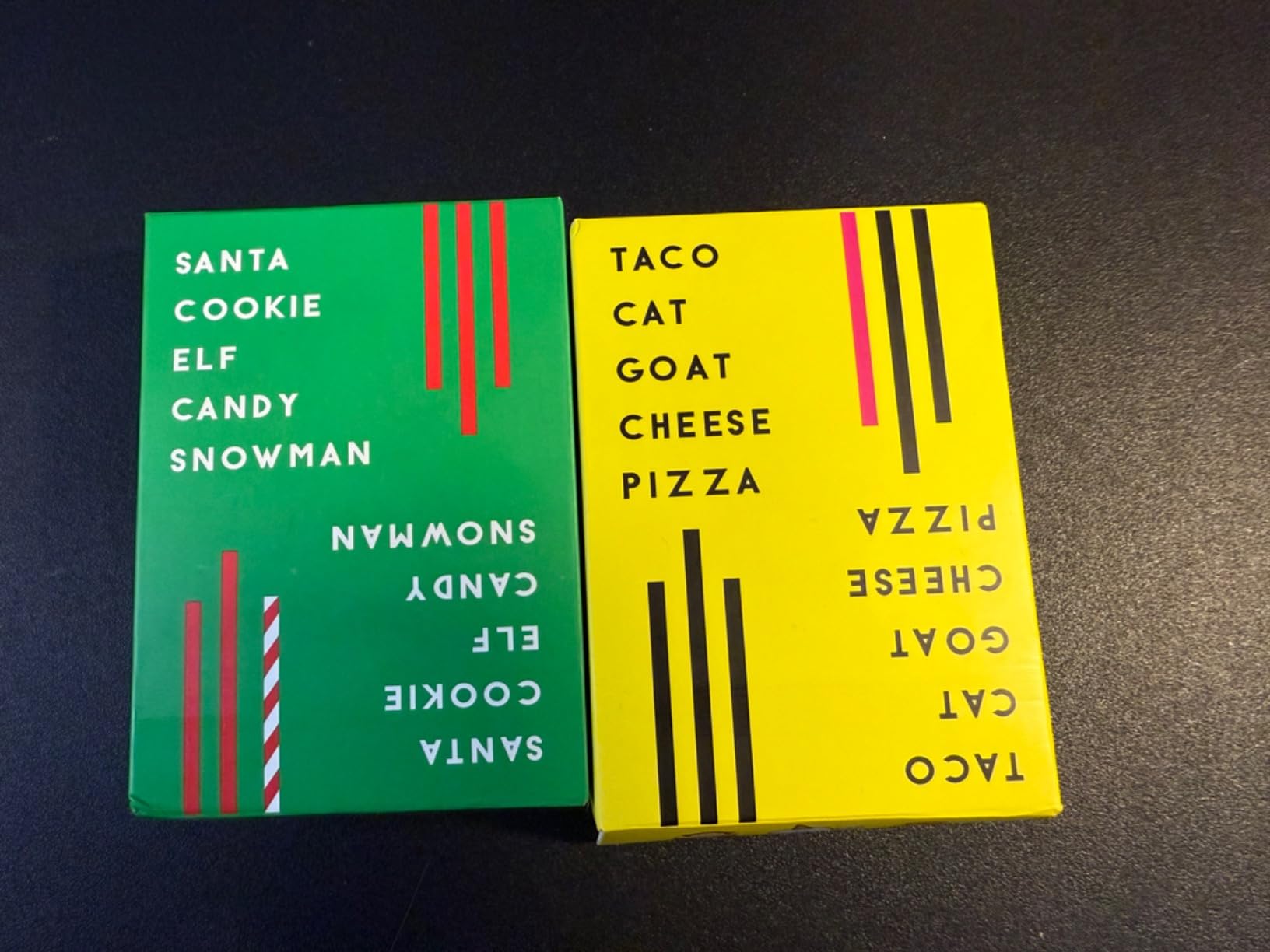 Santa Cookie Elf Candy Snowman Christmas Edition Holiday Card Game by Taco Cat Goat Cheese Pizza | Great for Stockings and White Elephant Gift | Fun for Kids, Teens, Adults, and Families | 2-8 Players - Customer Photo 4
