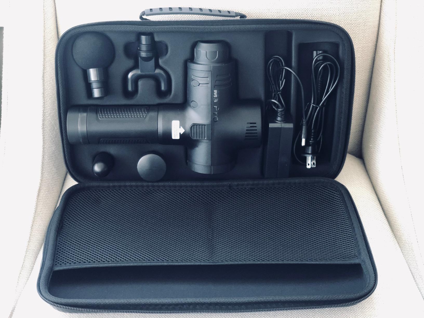 opove M3 Pro 2 Massage Gun Deep Tissue Percussion Muscle Massager for Workout, Handheld Percussive Therapy Fascia Gun for Athletes Fast Recovery 4-8 Hours Long Battery Life, Powerful, Quiet, Black Customer Review opove M3 Pro 2 Massage Gun Deep Tissue Percussion Muscle Massager for Workout, Handheld Percussive Therapy Fascia Gun for Athletes Fast Recovery 4-8 Hours Long Battery Life, Powerful, Quiet, Black - Customer Photo 3