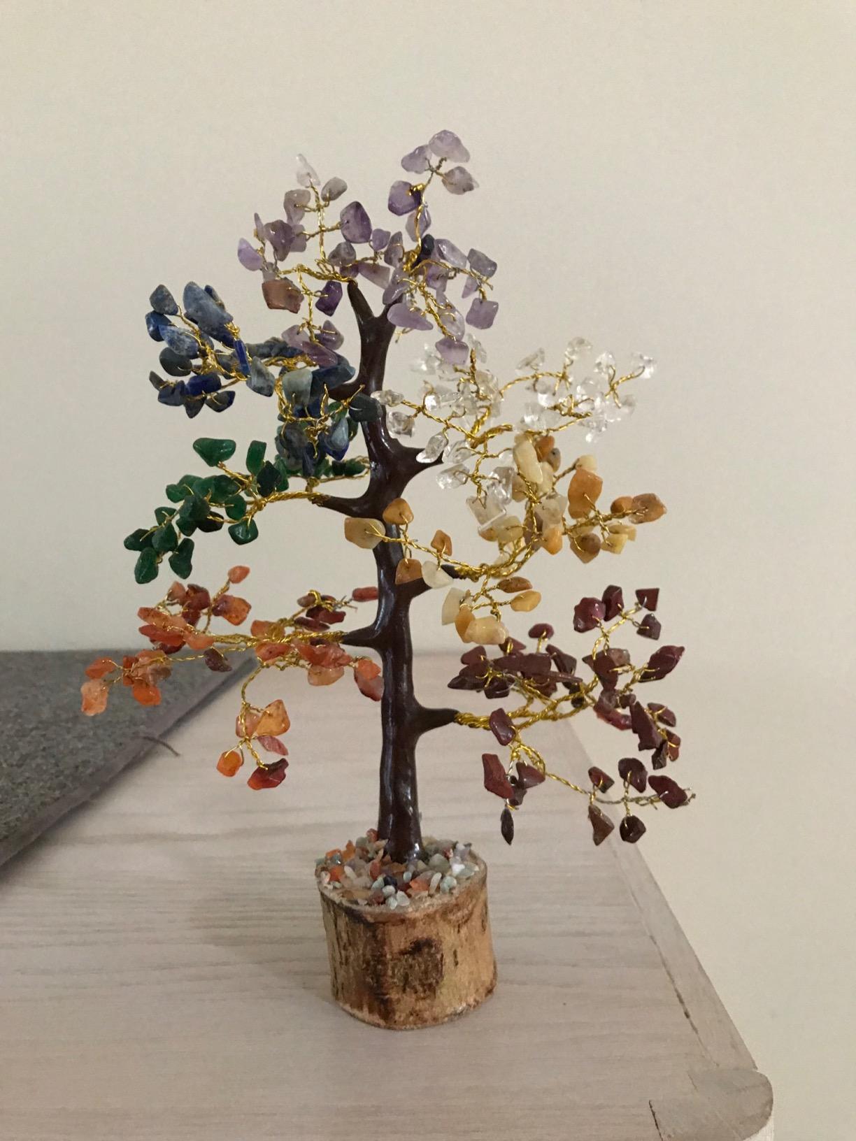PYOR 7 Chakra Tree of Life, House Warming Gifts New Home, Birthday Gifts for Women, Healing Crystals, Money Tree, Home Office Decor, Office Desk Accessories, Crystals and Healing Stones - Customer Photo 2
