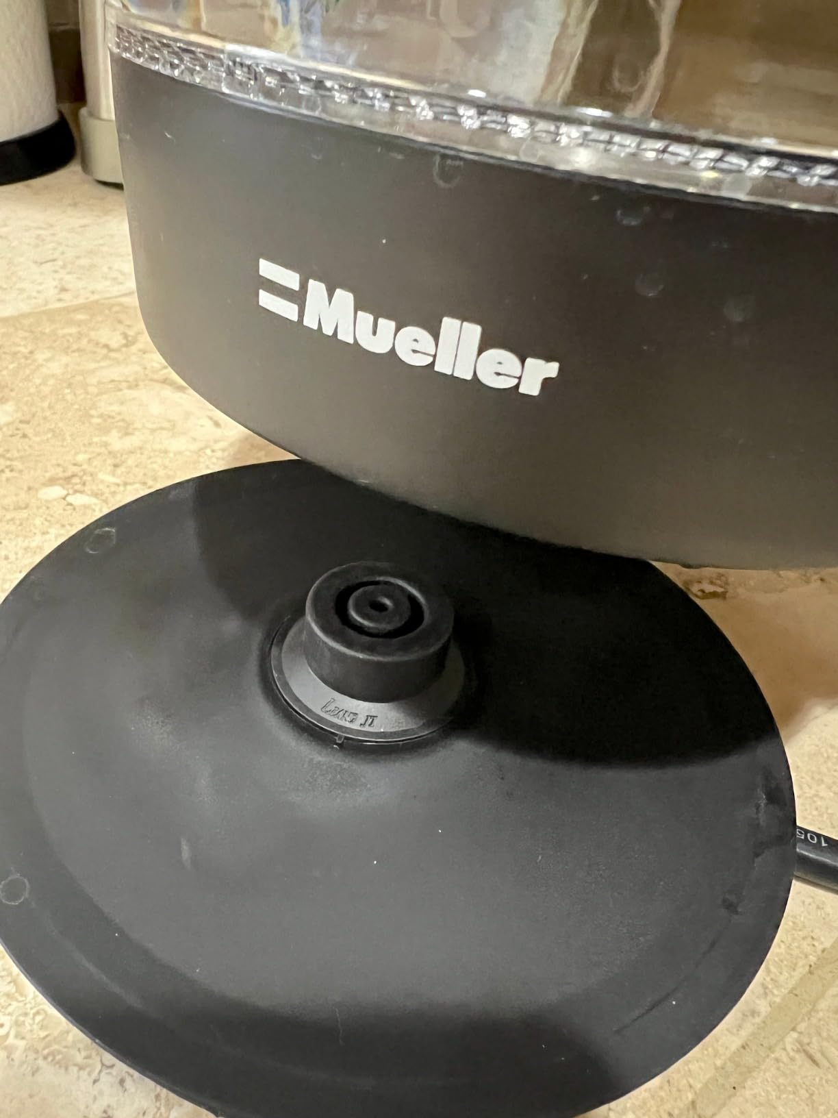 Mueller Living Electric Kettle, Electric Tea Kettle for Boiling Water, 1500W SpeedBoil with Automatic Shutoff, 1.8L Cordless with LED Light, Borosilicate Glass Tea Kettle Pot Water Heater, BPA Free - Customer Photo 2