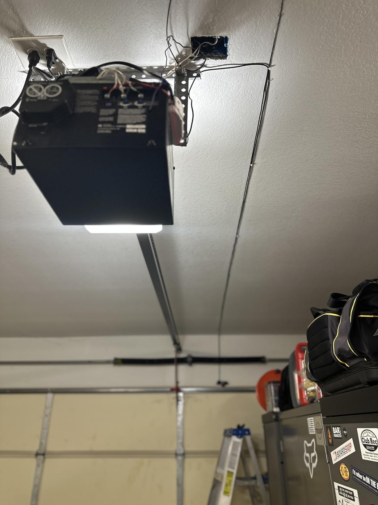 Smart Garage Door Opener - Universal WiFi Remote Controller Compatible with Alexa, Google Home, iPhone, Siri, Android, Door Left Open Alert, Door Security Systems, Updated Model Customer Review Smart Garage Door Opener - Universal WiFi Remote Controller Compatible with Alexa, Google Home, iPhone, Siri, Android, Door Left Open Alert, Door Security Systems, Updated Model - Customer Photo 1