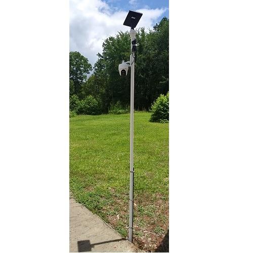 REOLINK Security Camera Wireless Outdoor, Pan Tilt Solar Powered, 5MP 2K+ Color Night Vision, 2.4/5GHz WiFi, Works with Smart Home for Surveillance, Home Hub Compatible, Argus PT + Solar Panel - Customer Photo 1