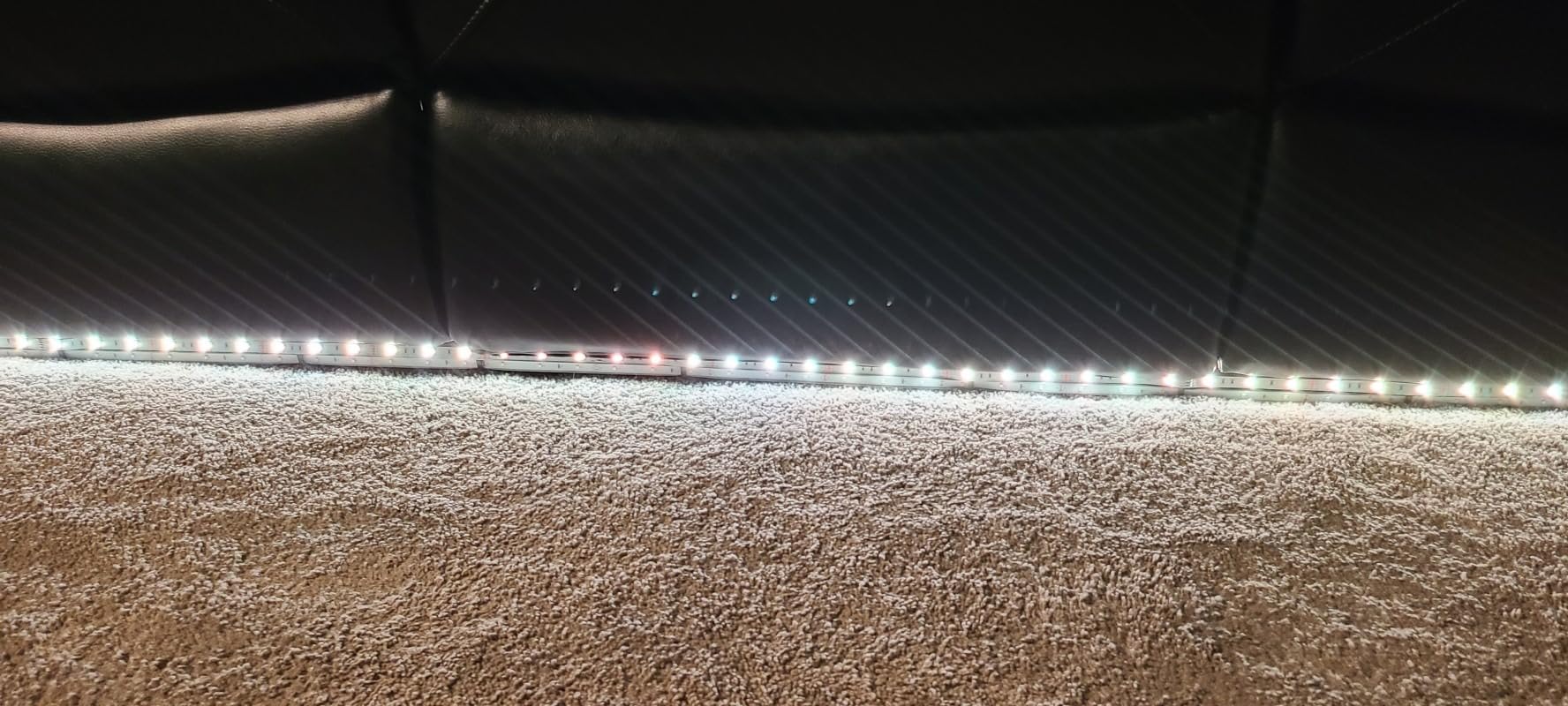 Govee Smart RGB LED Strip Lights for Bedroom, 32.8ft WiFi LED Light Strip Work with Alexa Google Assistant, 16 Million Colors with App Control and Music Sync Lights for Home Decor, 2 Rolls of 16.4ft Customer Review Govee Smart RGB LED Strip Lights for Bedroom, 32.8ft WiFi LED Light Strip Work with Alexa Google Assistant, 16 Million Colors with App Control and Music Sync Lights for Home Decor, 2 Rolls of 16.4ft - Customer Photo 1