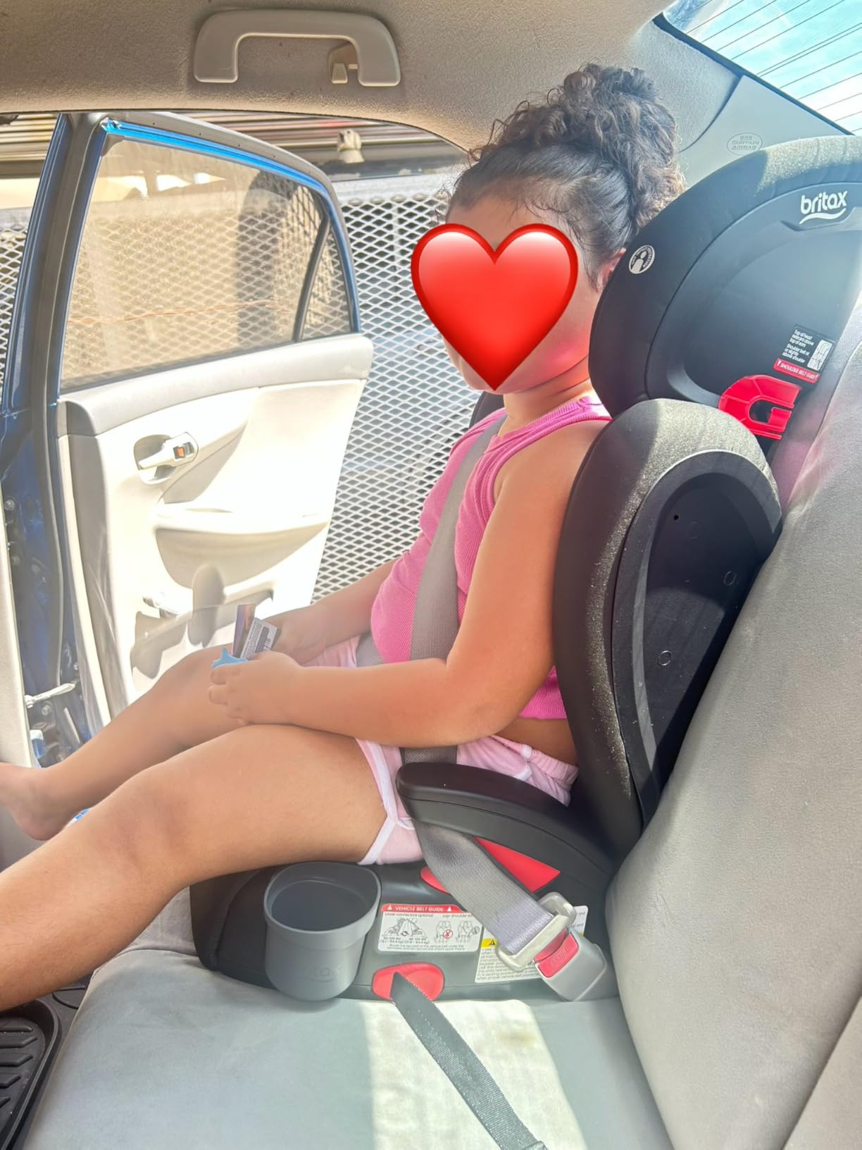 Britax Skyline 2-Stage Belt-Positioning Booster Car Seat, Dusk - Highback and Backless Seat - Customer Photo 1