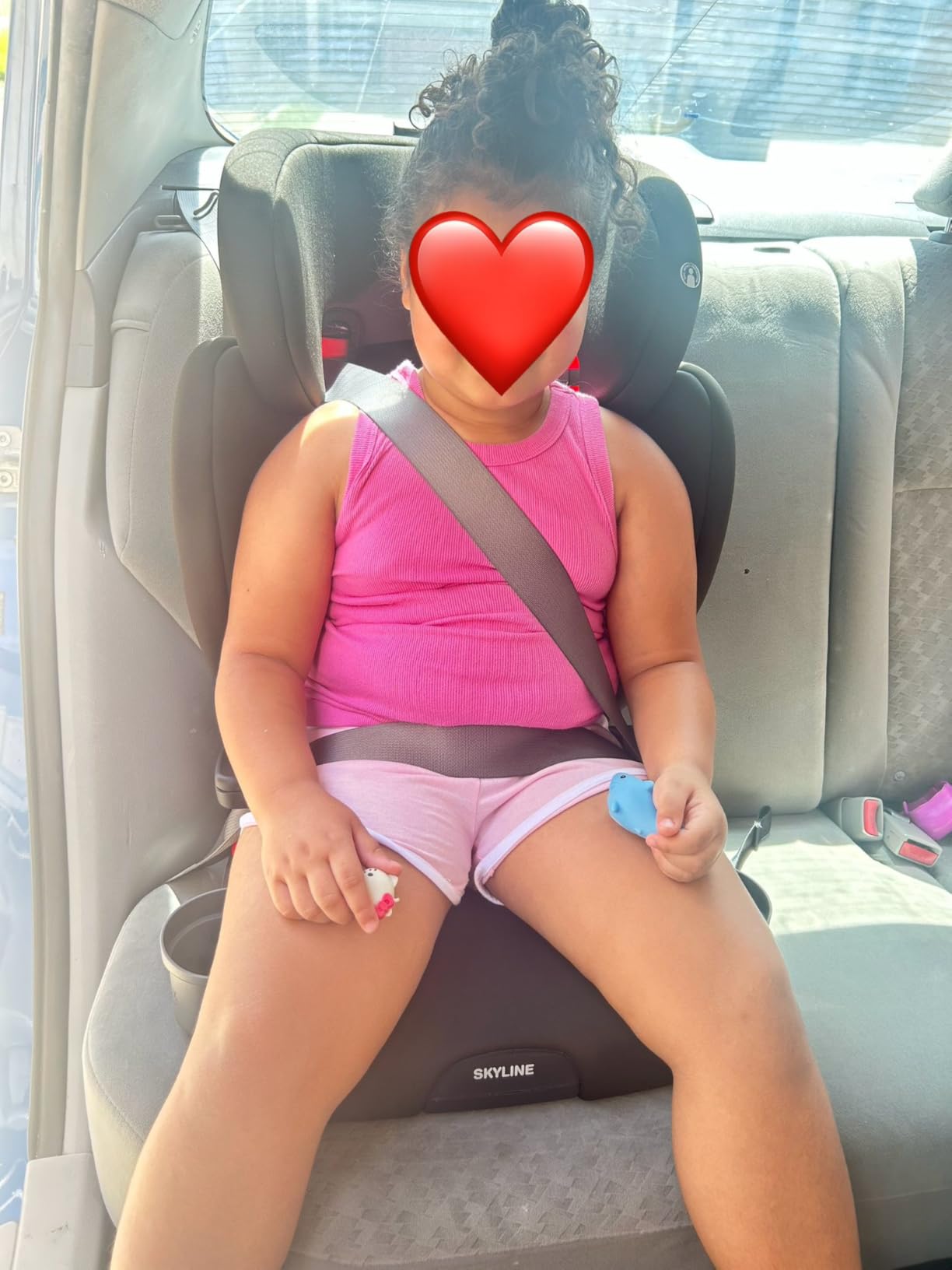 Britax Skyline 2-Stage Belt-Positioning Booster Car Seat, Dusk - Highback and Backless Seat - Customer Photo 2