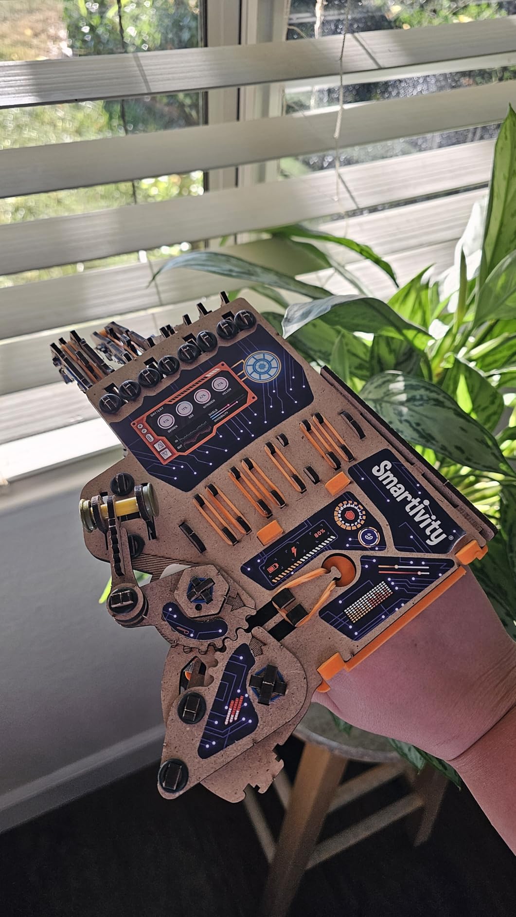 Smartivity DIY Robotic Mechanical Hand STEM Toy for Kids 8, 9, 10, 11, 12, 13, 14 Years Old | Parents Choice Award Winner I Christmas, Birthday Gift | Engineering Kit for 8-14 Years Old Boys & Girls - Customer Photo 2