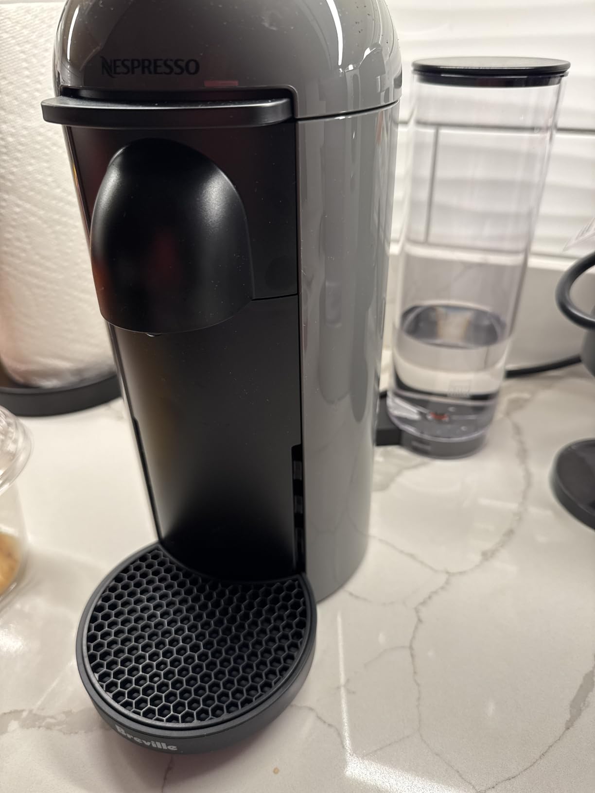 Nespresso Vertuo Plus Coffee and Espresso Maker by Breville, Ink Black - Customer Photo 4