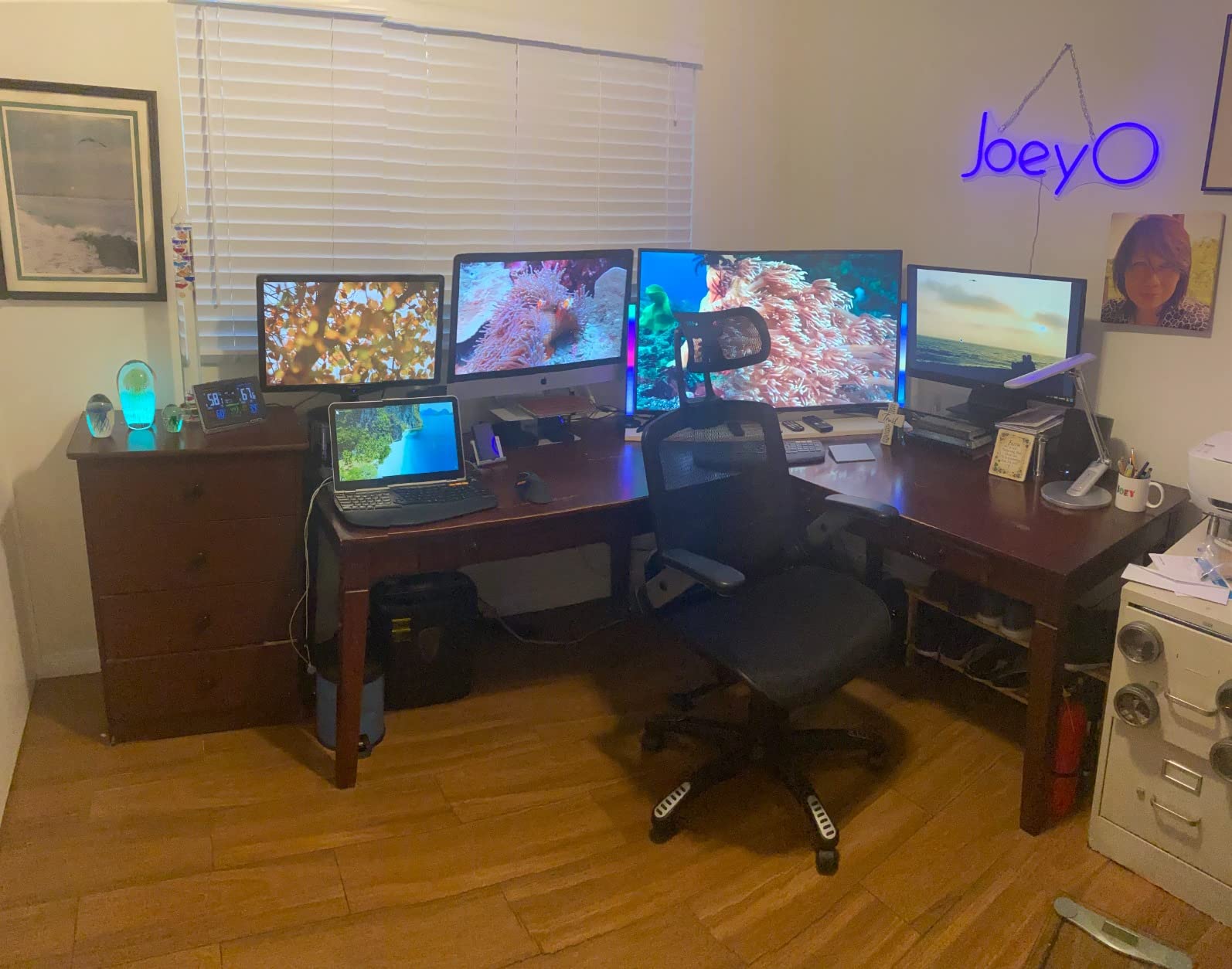 GABRYLLY Ergonomic Office Chair, High Back Home Desk Chair with Headrest, Flip-Up Arms, 90-120° Tilt Lock and Wide Cushion, Big and Tall Mesh Chairs for Man Woman, Black Task Chair - Customer Photo 2