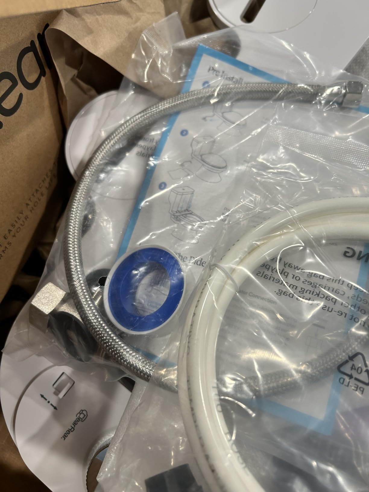 Clear Rear Bidet Attachment for Toilet Seat - Self-Cleaning Dual Nozzle, Adjustable Water Pressure - Hygienic Toilet Accessories - FSA bidet HSA bidet - Customer Photo 2