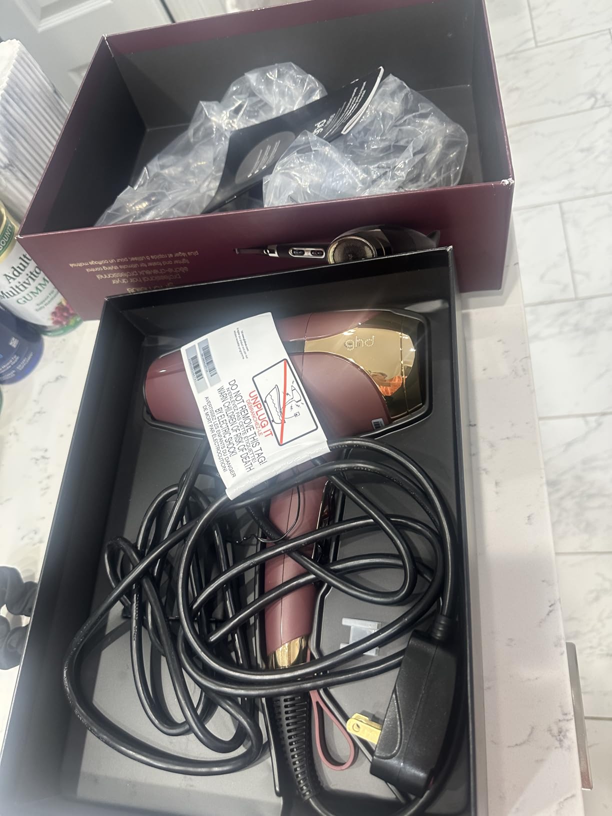 ghd Helios Hair Dryer ― 1875w Professional Blow Dryer, Longer Life + Brushless Motor Lightweight Hair Dryer for Salon-Worthy Blowout - Customer Photo 1