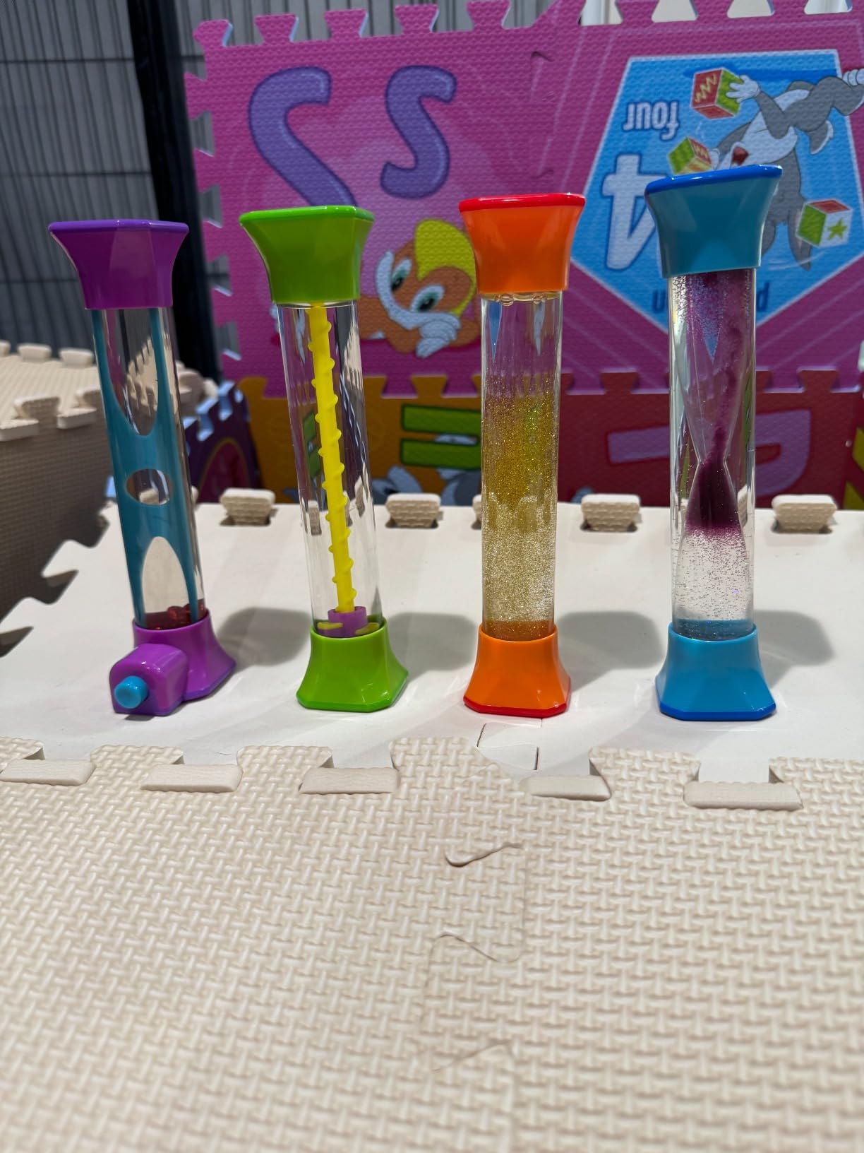 hand2mind Sensory Fidget Tubes, Sensory Toys, Travel Toys, Quiet Fidgets for Classroom, Calm Down Corner Supplies, Anxiety Relief Items for Kids - Customer Photo 2