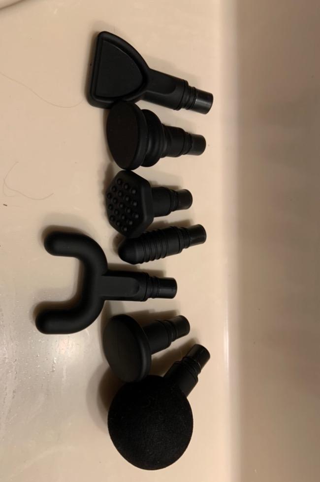 Mebak 3 Massage Gun, Massage Gun Deep Tissue for Athletes, Professional Muscle Percussion Massager, Massager for Shoulder Leg Back Body Pain Relief, Quiet Portable Sport Tool, Gifts for Him Customer Review Mebak 3 Massage Gun, Massage Gun Deep Tissue for Athletes, Professional Muscle Percussion Massager, Massager for Shoulder Leg Back Body Pain Relief, Quiet Portable Sport Tool, Gifts for Him - Customer Photo 2