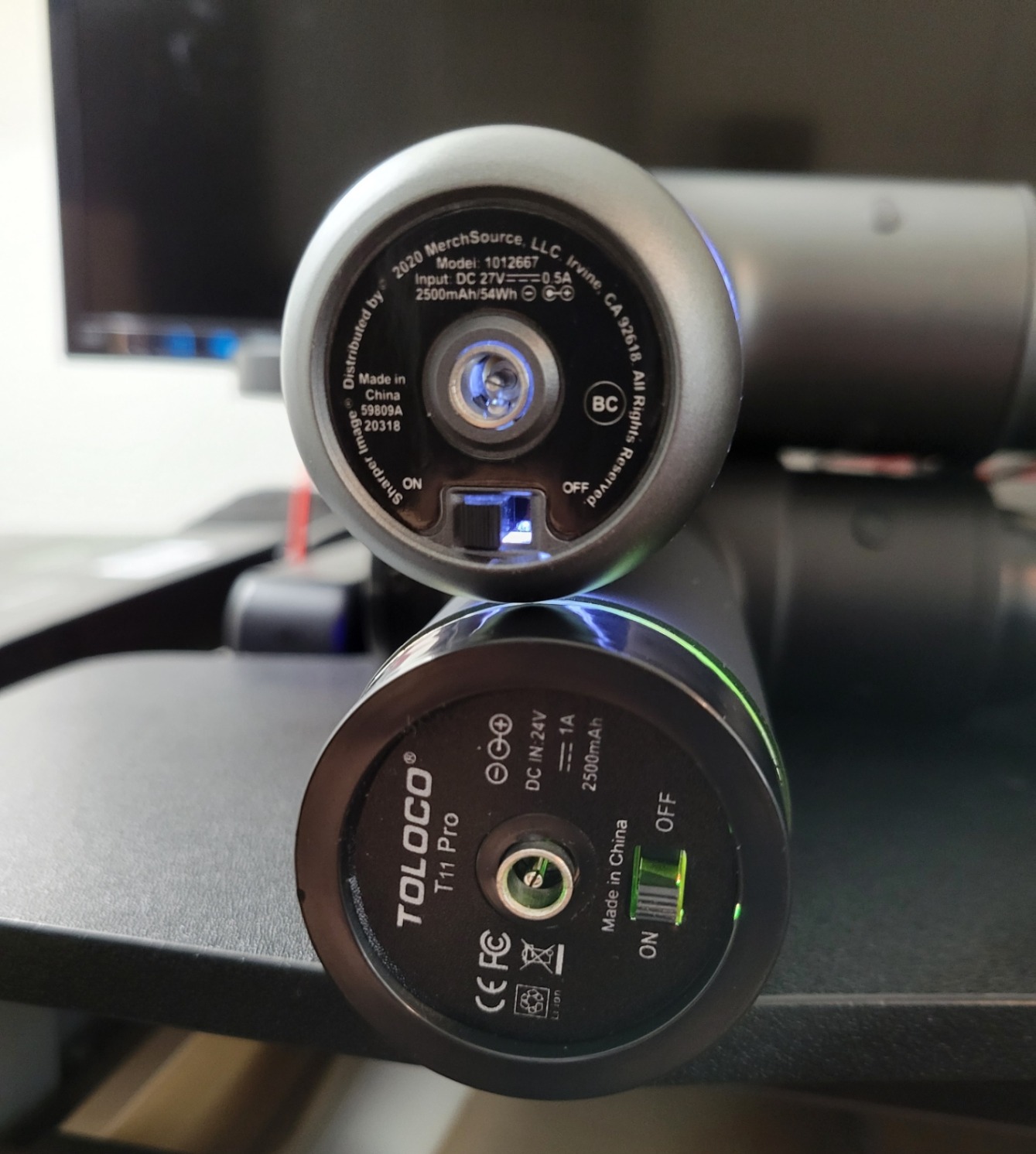 TOLOCO Massage Gun, Deep Tissue Back Massage for Athletes for Pain Relief, Percussion Massager with 10 Massages Heads & Silent Brushless Motor, Christmas Gifts for Women, Men, Black - Customer Photo 1