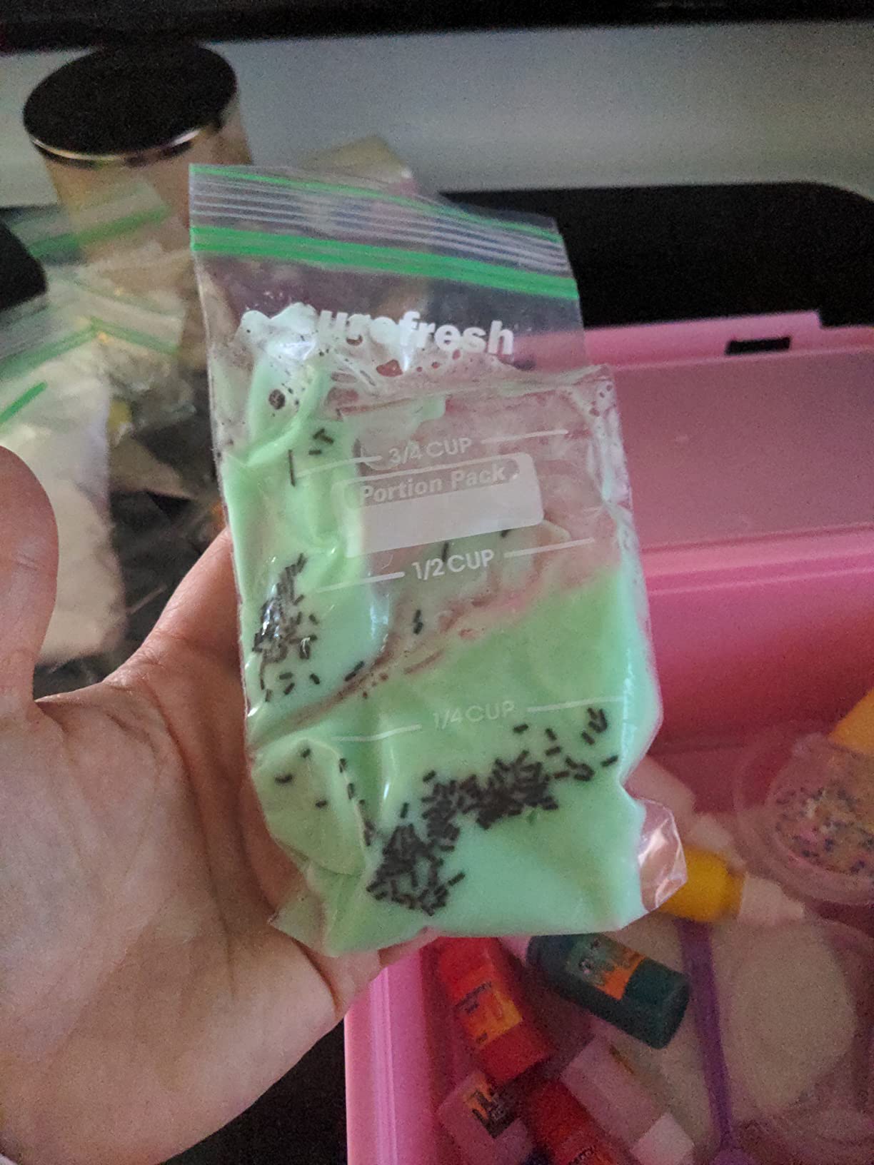 Original Stationery Ice Cream Slime Kit for Girls, DIY Cherry-Scented Slime Making Set with 31 Pieces, Fun Arts and Crafts for Kids Ages 8–12, Christmas and Holiday Gift Customer Review Original Stationery Ice Cream Slime Kit for Girls, DIY Cherry-Scented Slime Making Set with 31 Pieces, Fun Arts and Crafts for Kids Ages 8–12, Christmas and Holiday Gift - Customer Photo 2