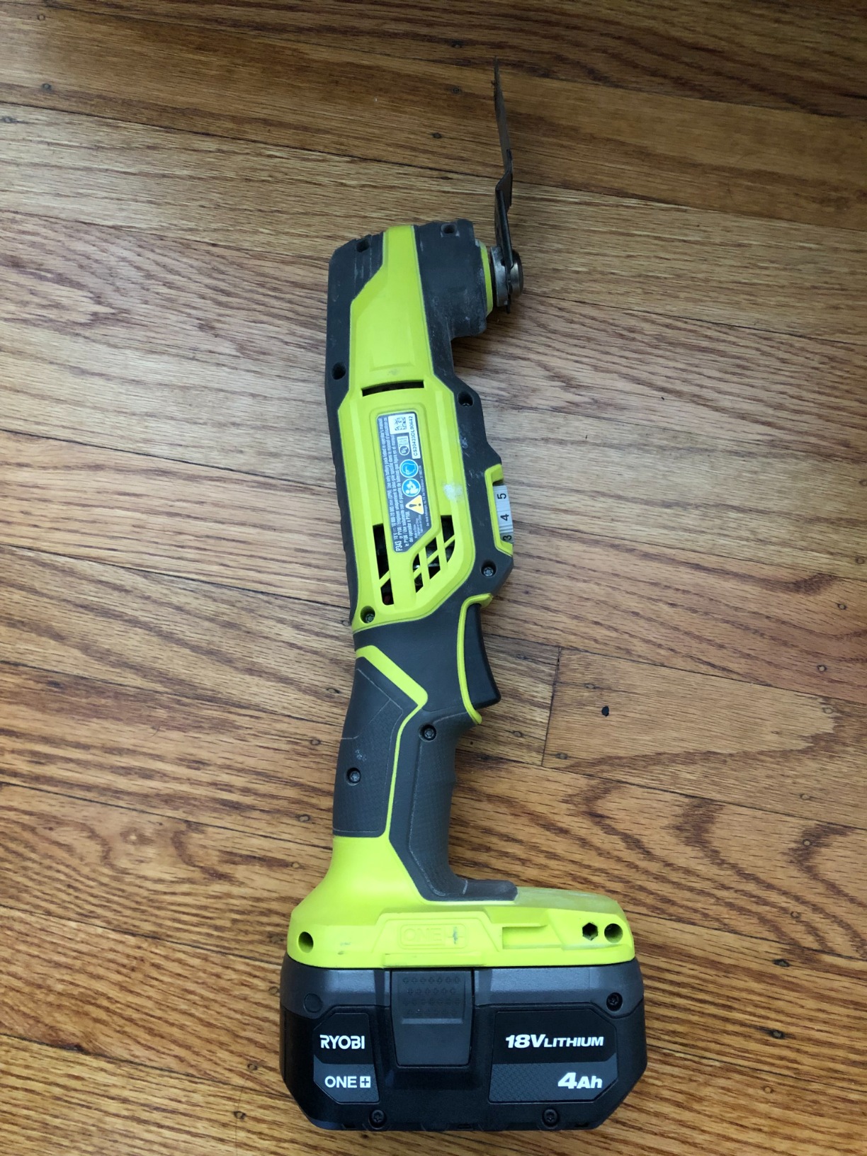 Ryobi P343 18V One+ Cordless Oscillating Multi-Tool (Bare tool) Customer Review Ryobi P343 18V One+ Cordless Oscillating Multi-Tool (Bare tool) - Customer Photo 2