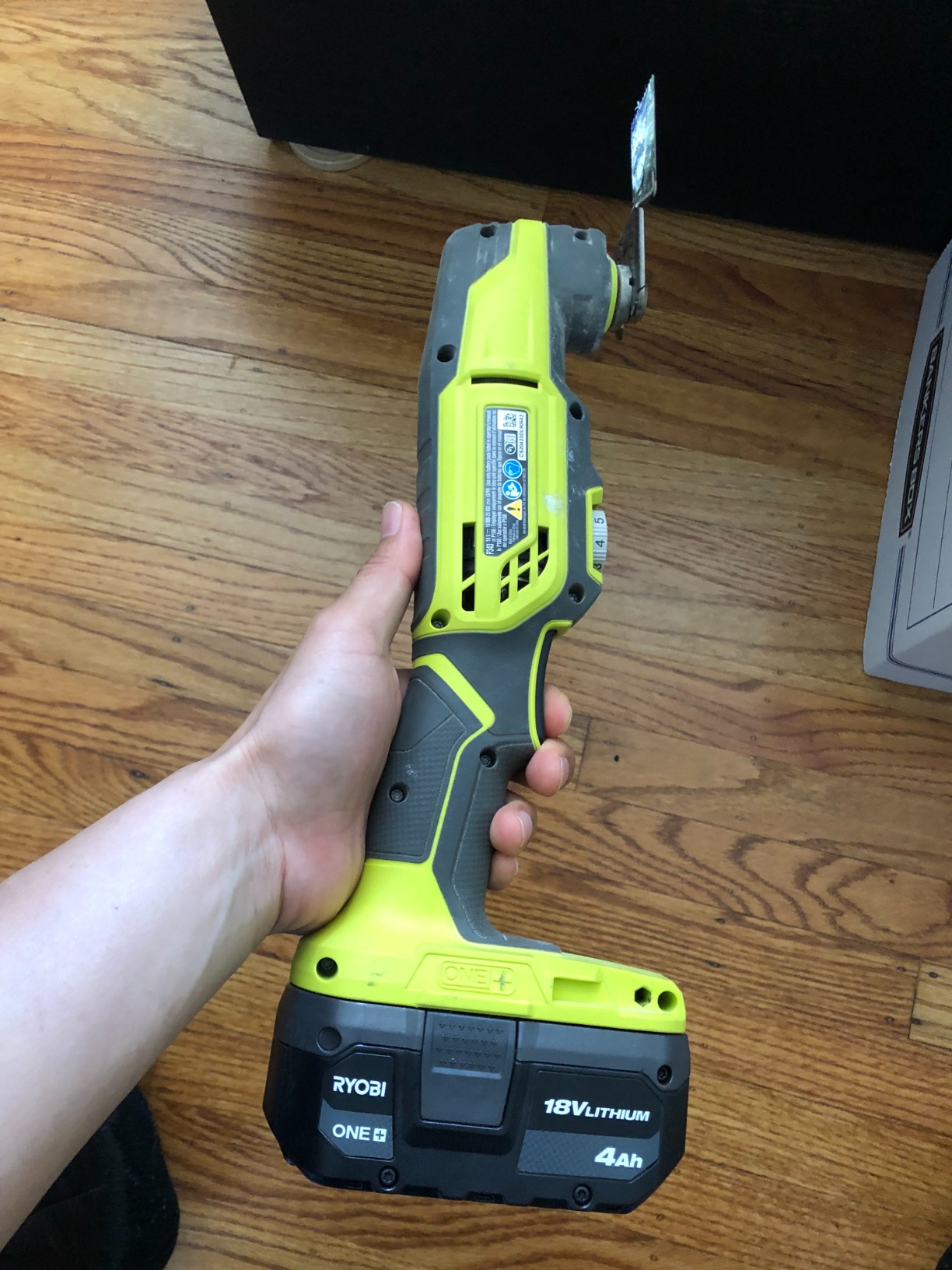 Ryobi P343 18V One+ Cordless Oscillating Multi-Tool (Bare tool) - Customer Photo 4