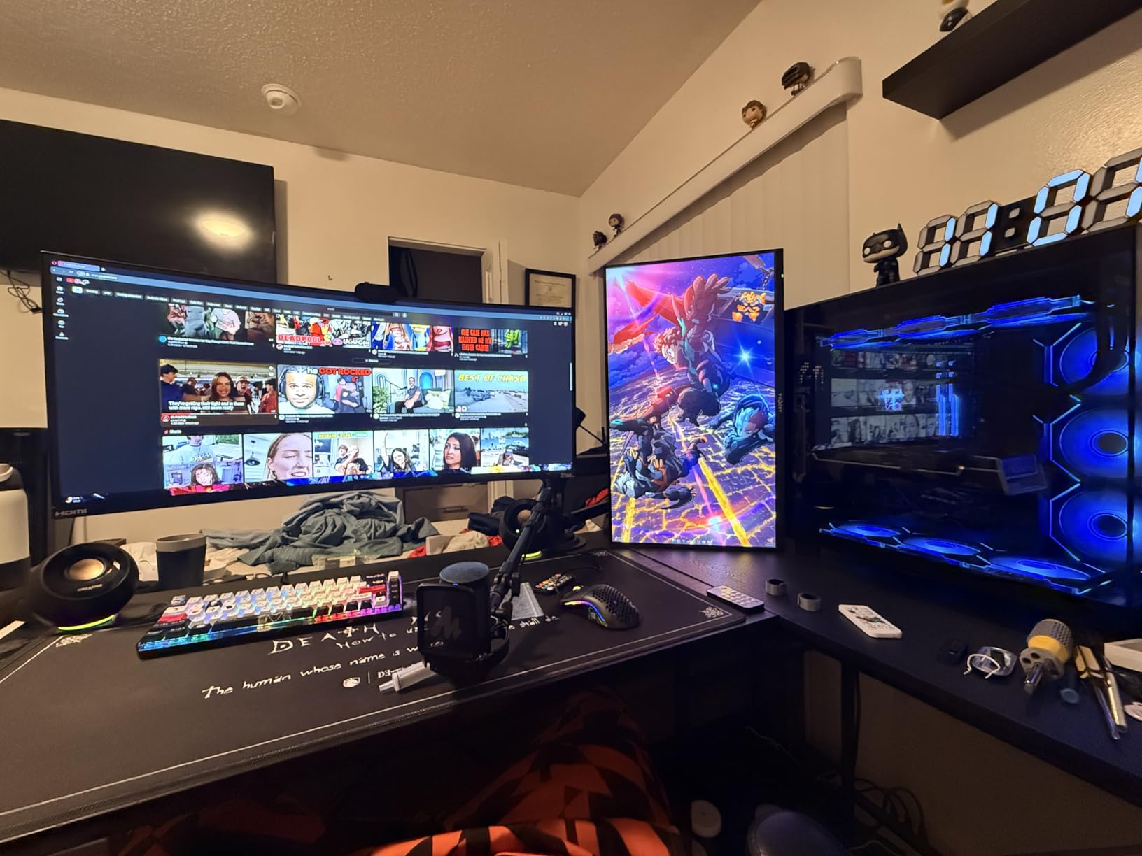 HUANUO 17-32 Inch Dual Monitor Stand, Gas Spring Dual Monitor Mount, Monitor Stand 2 Monitors, Ergonomic Adjustable Tilt/Swivel/Rotate, Weight Max 19.8 lbs, VESA 75/100mm Customer Review HUANUO 17-32 Inch Dual Monitor Stand, Gas Spring Dual Monitor Mount, Monitor Stand 2 Monitors, Ergonomic Adjustable Tilt/Swivel/Rotate, Weight Max 19.8 lbs, VESA 75/100mm - Customer Photo 2