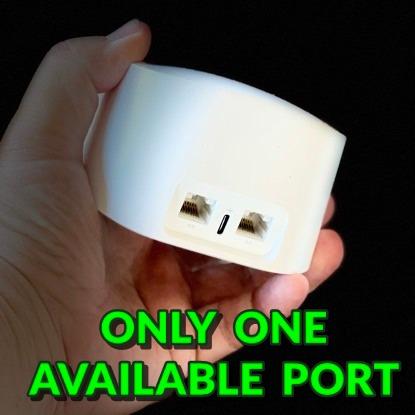 Amazon eero 6 mesh wifi router - Supports internet plans up to 900 Mbps, Coverage up to 1,500 sq. ft., Connect 75+ devices, 1-pack - Customer Photo 2