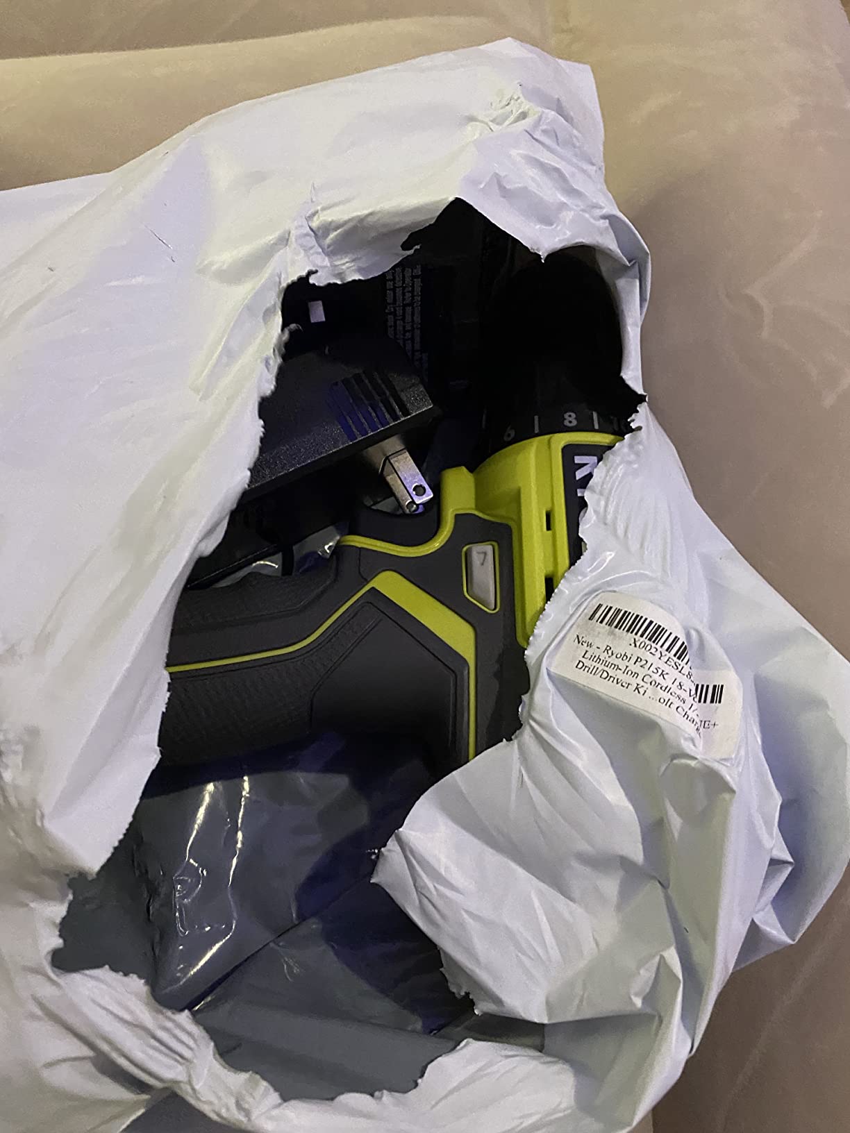 Ryobi P215K 18-Volt ONE+ Lithium-Ion Cordless 1/2 in. Drill/Driver Kit with (1) 1.5 Ah Battery and 18-Volt Charger - Customer Photo 3