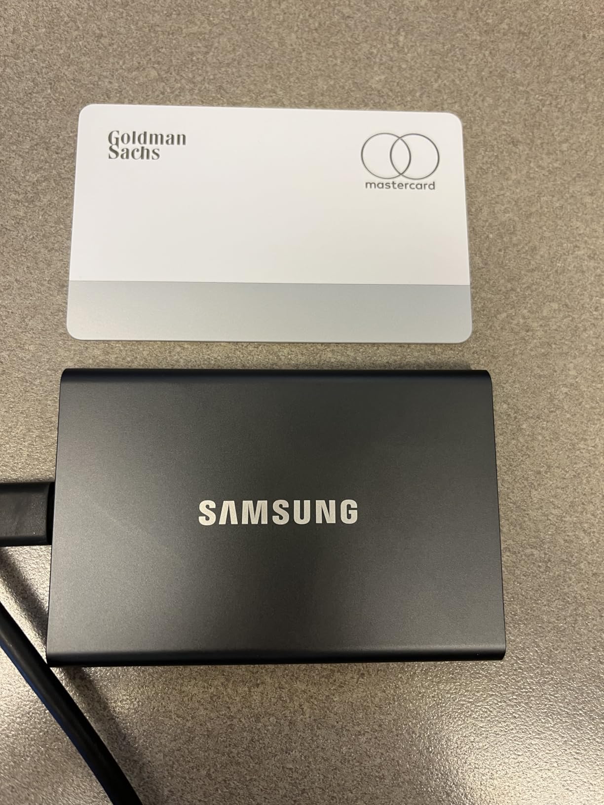 SAMSUNG T7 Portable SSD, 2TB External Solid State Drive, Speeds Up to 1,050MB/s, USB 3.2 Gen 2, Reliable Storage for Gaming, Students, Professionals, MU-PC2T0T/AM, Gray Customer Review SAMSUNG T7 Portable SSD, 2TB External Solid State Drive, Speeds Up to 1,050MB/s, USB 3.2 Gen 2, Reliable Storage for Gaming, Students, Professionals, MU-PC2T0T/AM, Gray - Customer Photo 5