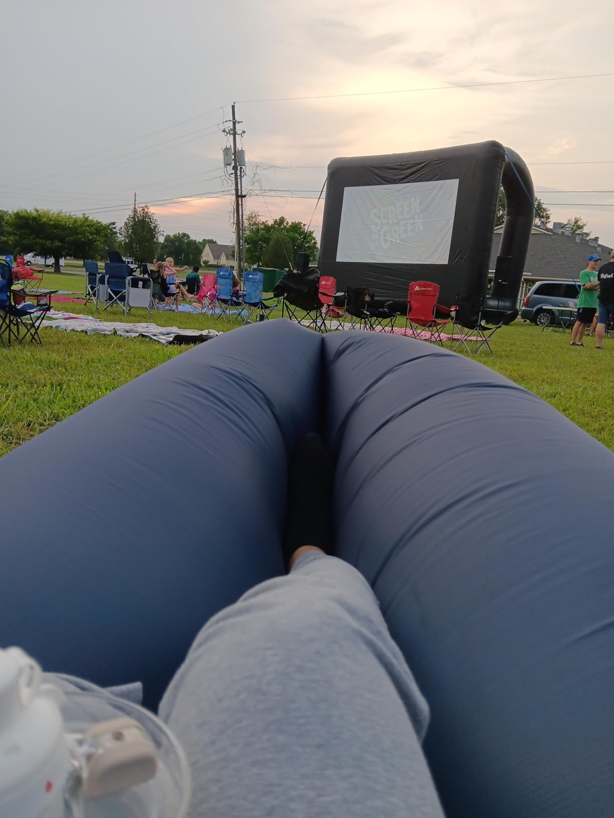 WEKAPO Inflatable Sun Lounger, Air Sofa, Hammock, Portable, Waterproof and Leak-Proof, Ideal for Backyard, Beach, Travel, Camping, Picnics and Music Festivals Customer Review WEKAPO Inflatable Sun Lounger, Air Sofa, Hammock, Portable, Waterproof and Leak-Proof, Ideal for Backyard, Beach, Travel, Camping, Picnics and Music Festivals - Customer Photo 2