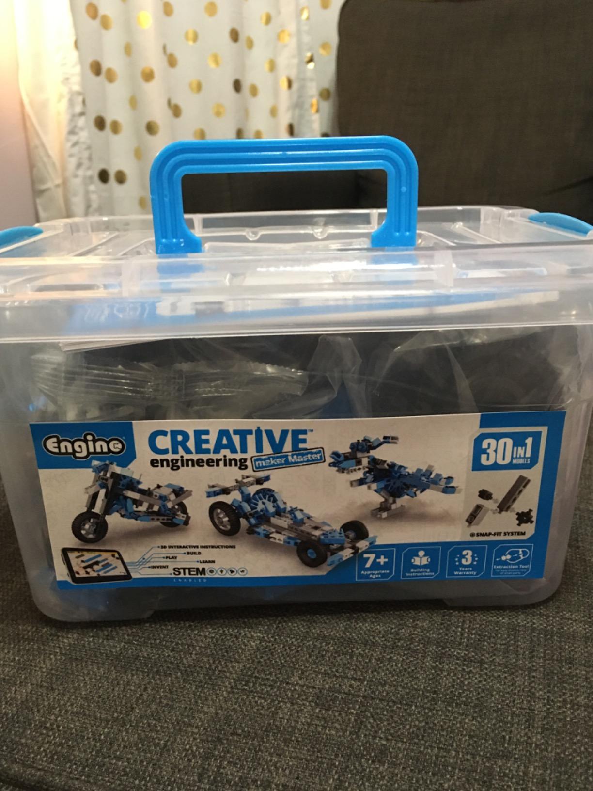 Engino Maker Girl, 20-Model Set, Engineering Kit for Girls 7+, STEM Building Toys, Educational Set, Engaging STEM Toys, Sparks Creativity, Gift for Girls - Customer Photo 2