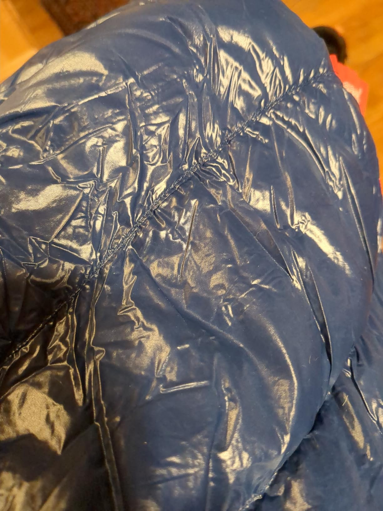 ZOOOBELIVES Ultralight Backpacking 32-50F Down Sleeping Bag - 27oz Ultra Compact 650 Fill Power Envelope Sleeping Bag for Hiking, Camping and Backcountry, Lightweight and Compressible – Alplive T400 - Customer Photo 1