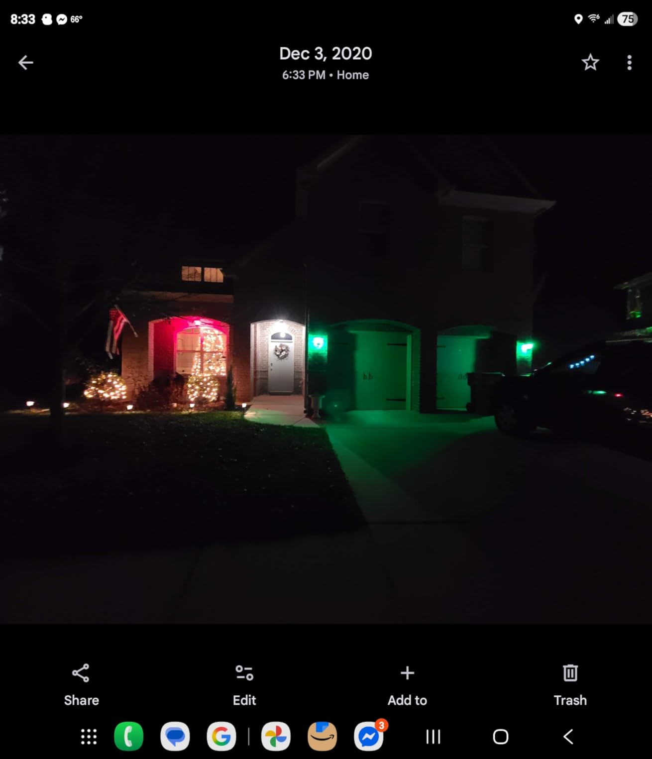 SYLVANIA Wifi LED Smart Light Bulb, 60W Equivalent Full Color and Tunable White A19, Dimmable, Compatible with Alexa and Google Home Only - 4 Pack (75674) Customer Review SYLVANIA Wifi LED Smart Light Bulb, 60W Equivalent Full Color and Tunable White A19, Dimmable, Compatible with Alexa and Google Home Only - 4 Pack (75674) - Customer Photo 1