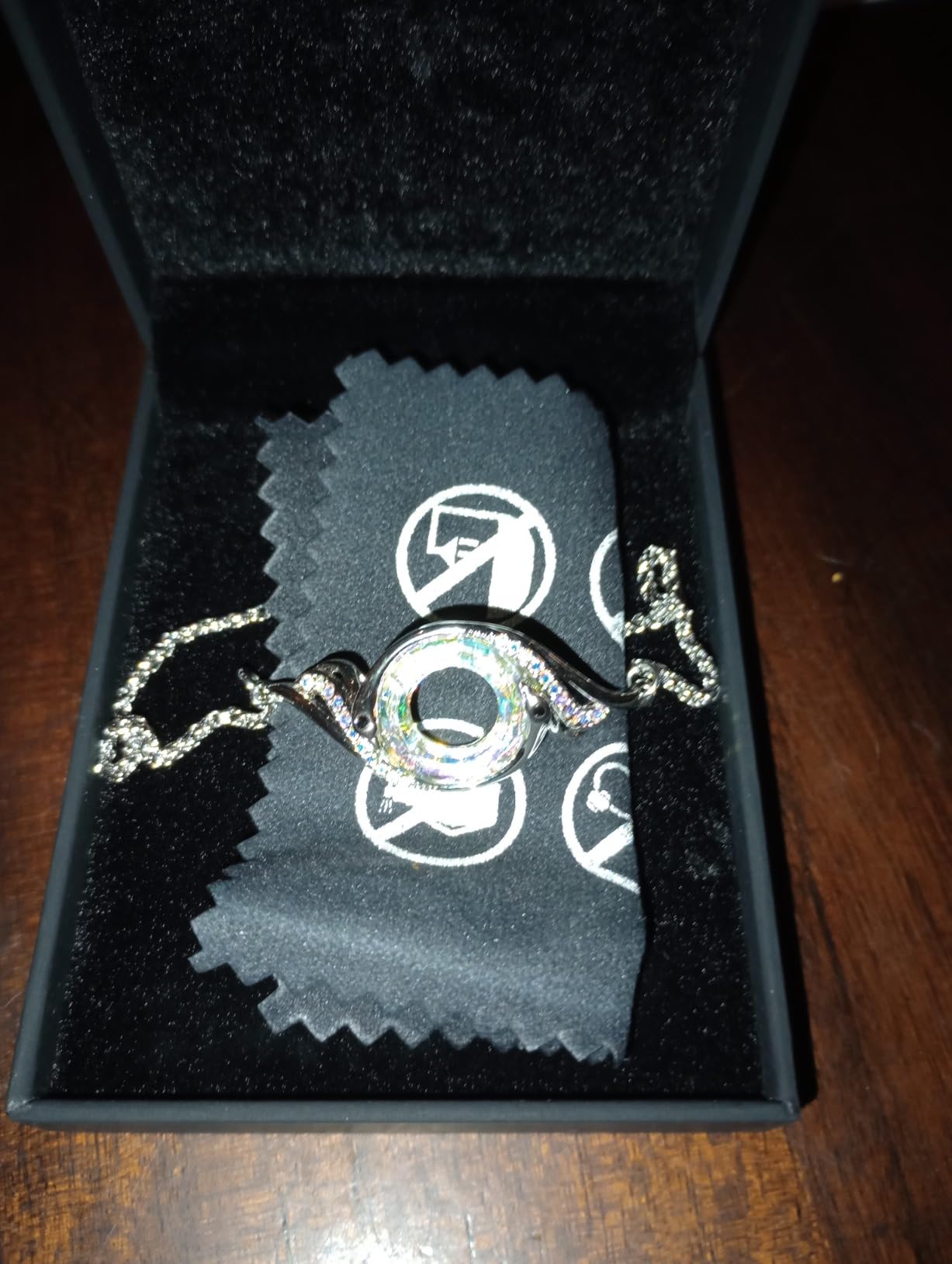 Kate Lynn ♥ Rise From the Ashes Phoenix Bracelet Made with Crystals from Austria, Adjustable Slider Bracelet for Women, Packaged with Jewelry Box, Birthday Gift for Women, Symbol of Luck and Renewal Customer Review Kate Lynn ♥ Rise From the Ashes Phoenix Bracelet Made with Crystals from Austria, Adjustable Slider Bracelet for Women, Packaged with Jewelry Box, Birthday Gift for Women, Symbol of Luck and Renewal - Customer Photo 1