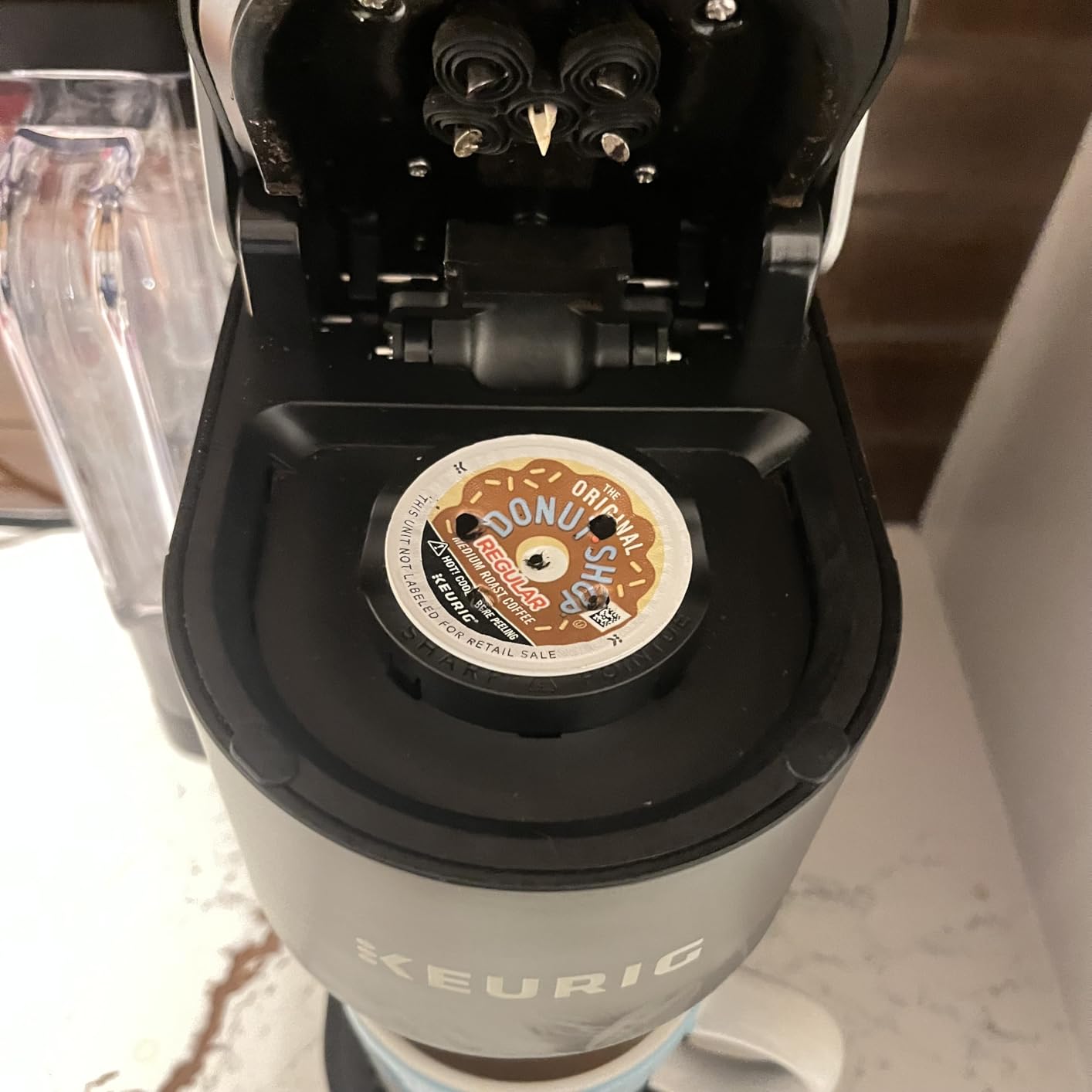 Keurig K-Supreme Single Serve K-Cup Pod Coffee Maker, MultiStream Technology, 4 Brew Sizes, 66oz Dual-Position Removable Reservoir, Black - Customer Photo 2
